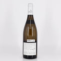Wine bottle with a visible label on a white background