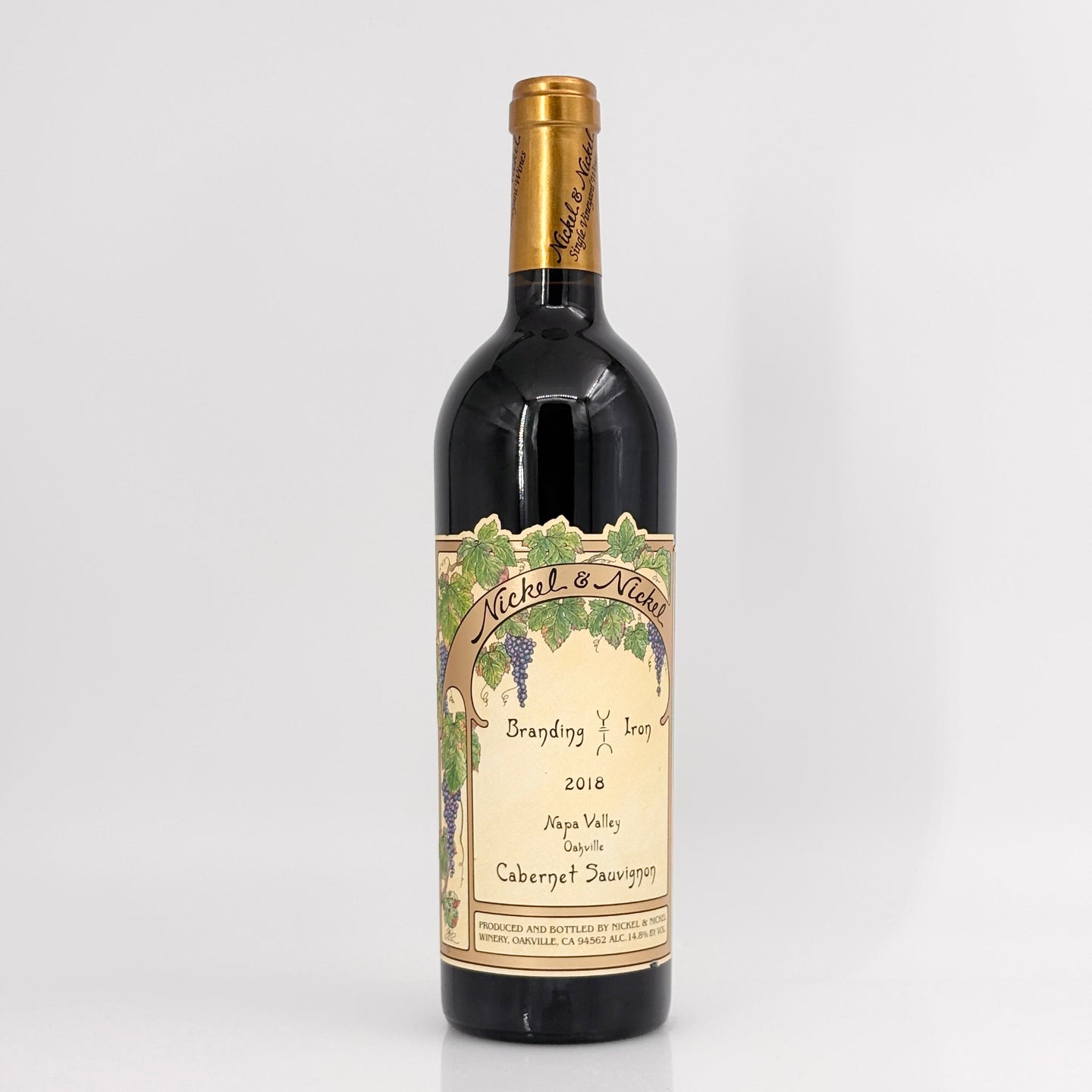 2018 Nickel & Nickel Branding Iron Vineyard Cabernet Sauvignon Oakville, USA