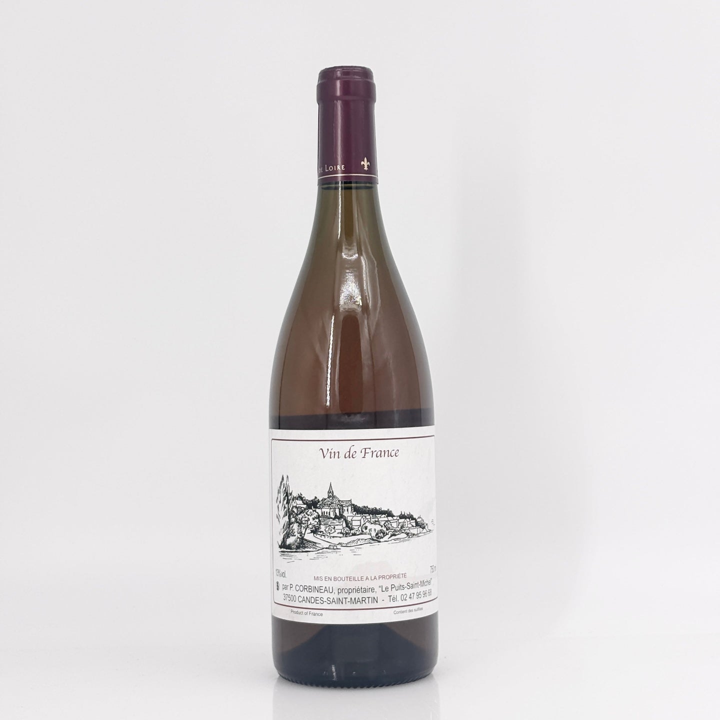 2018 Patrick Corbineau Les Conquetes Blanc Loire, France