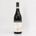 Wine bottle with Oddero label on a white background
