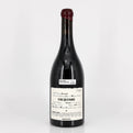 Wine bottle with a label on a white background