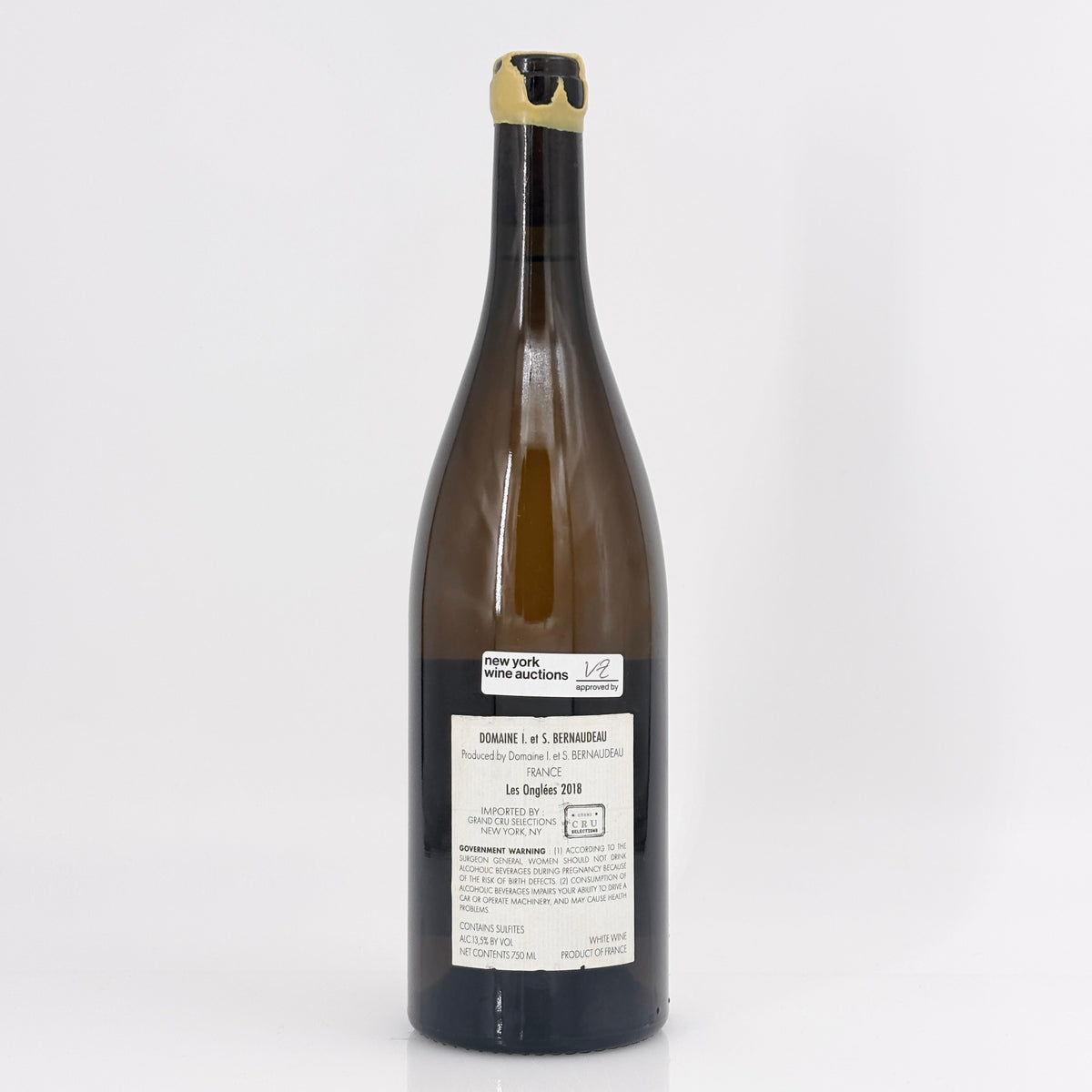 2018 Stephane Bernaudeau Les Ongles, Loire, Vin de France