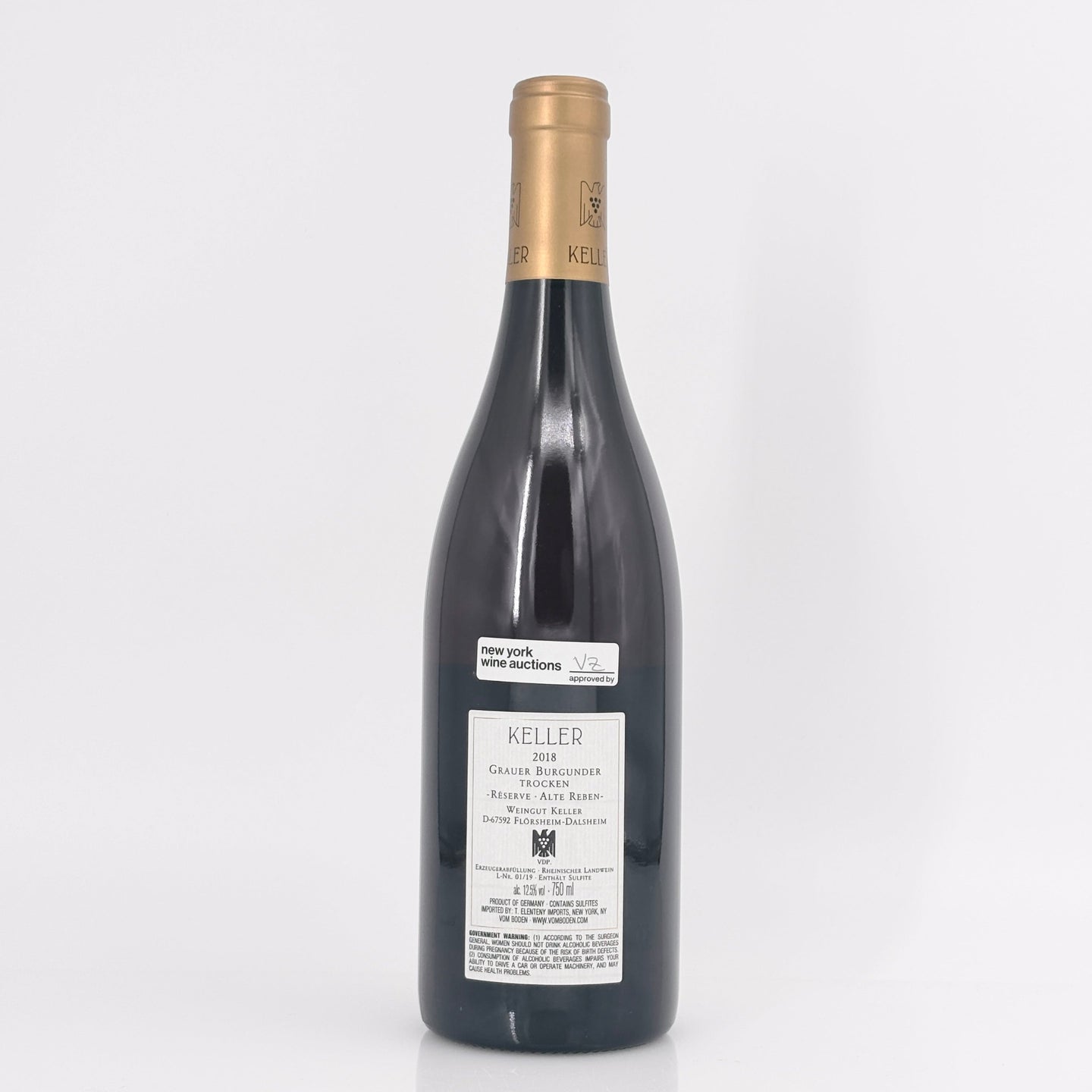 2018 Weingut Keller Grauer Burgunder Reserve, Rheinhessen, Germany