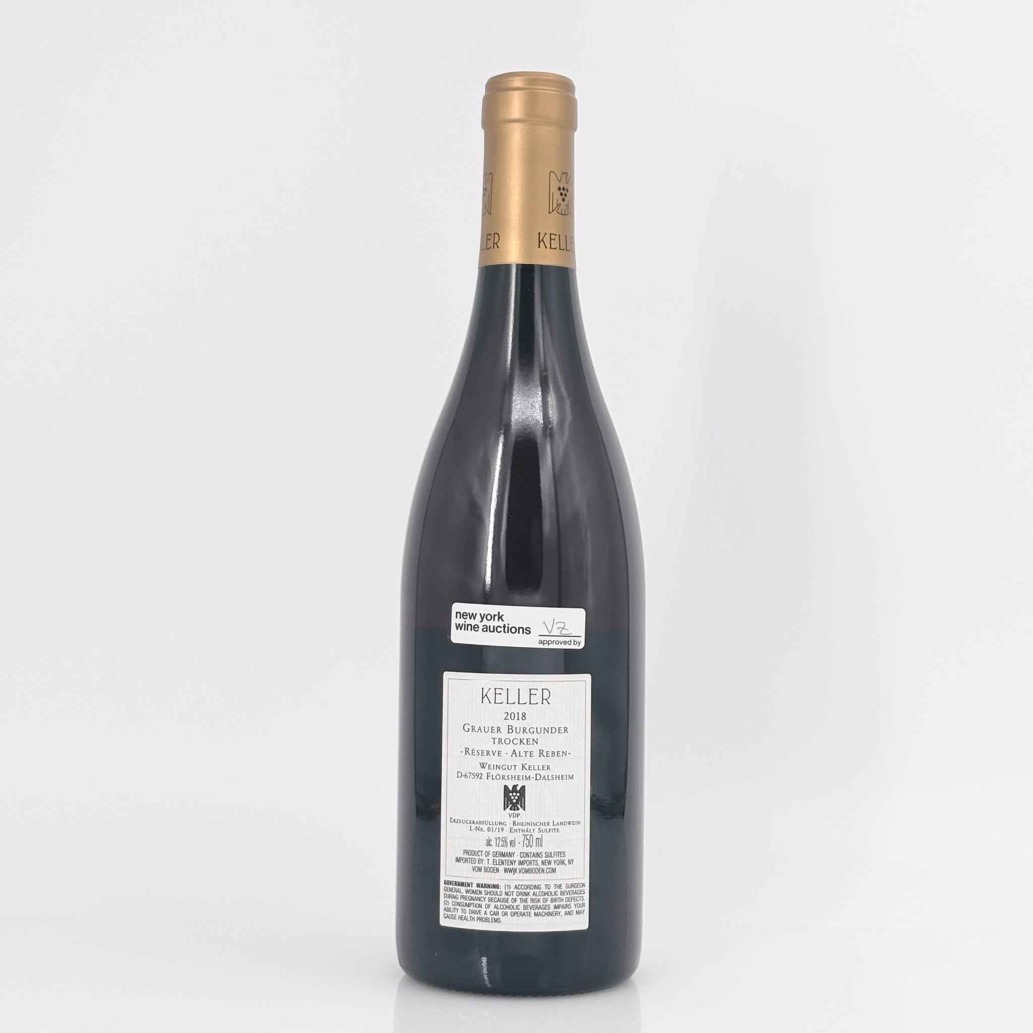 2018 Weingut Keller Grauer Burgunder Reserve, Rheinhessen, Germany