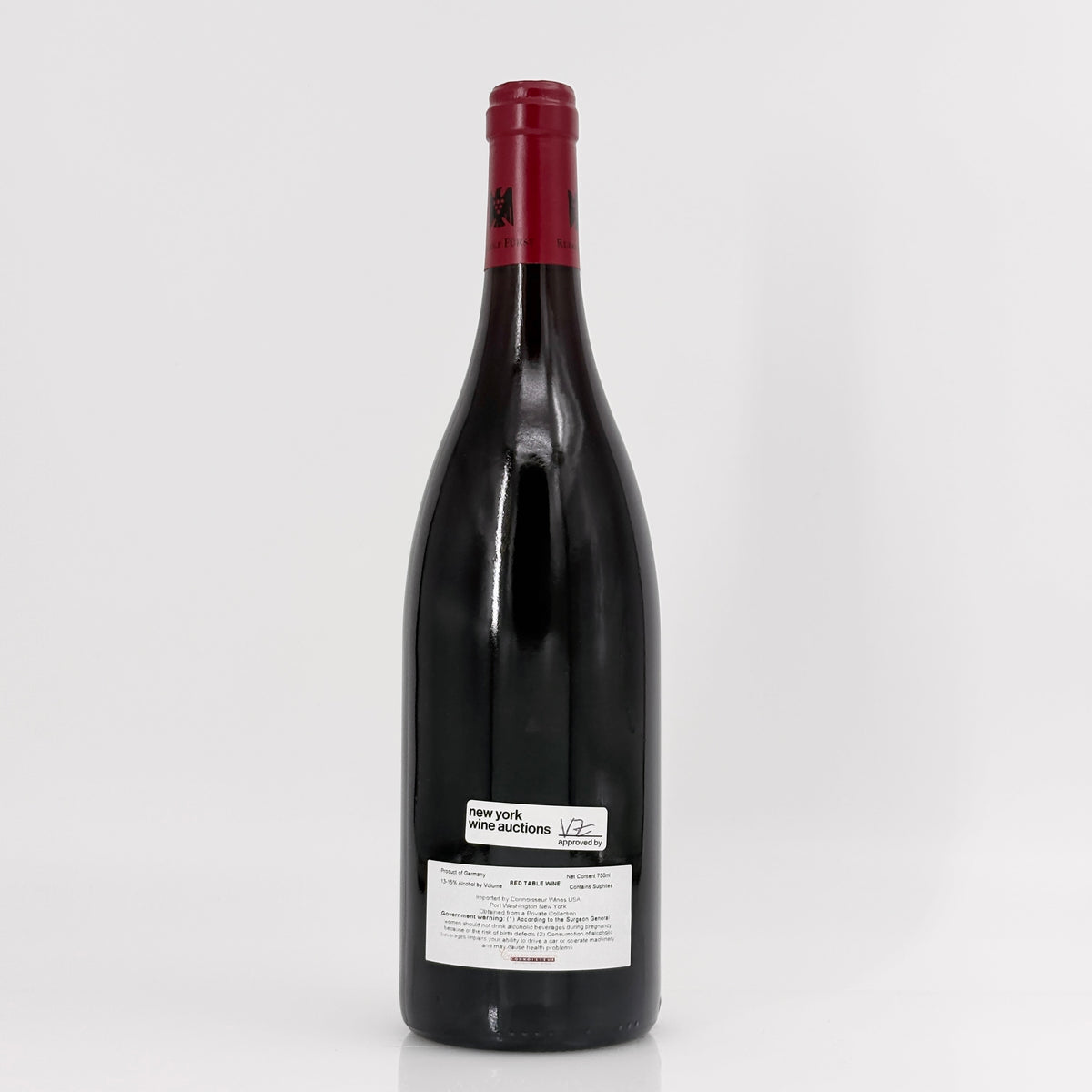 2018 Weingut Rudolf Fürst Centgrafenberg Spatburgunder Grosses Gewachs Franken, Germany
