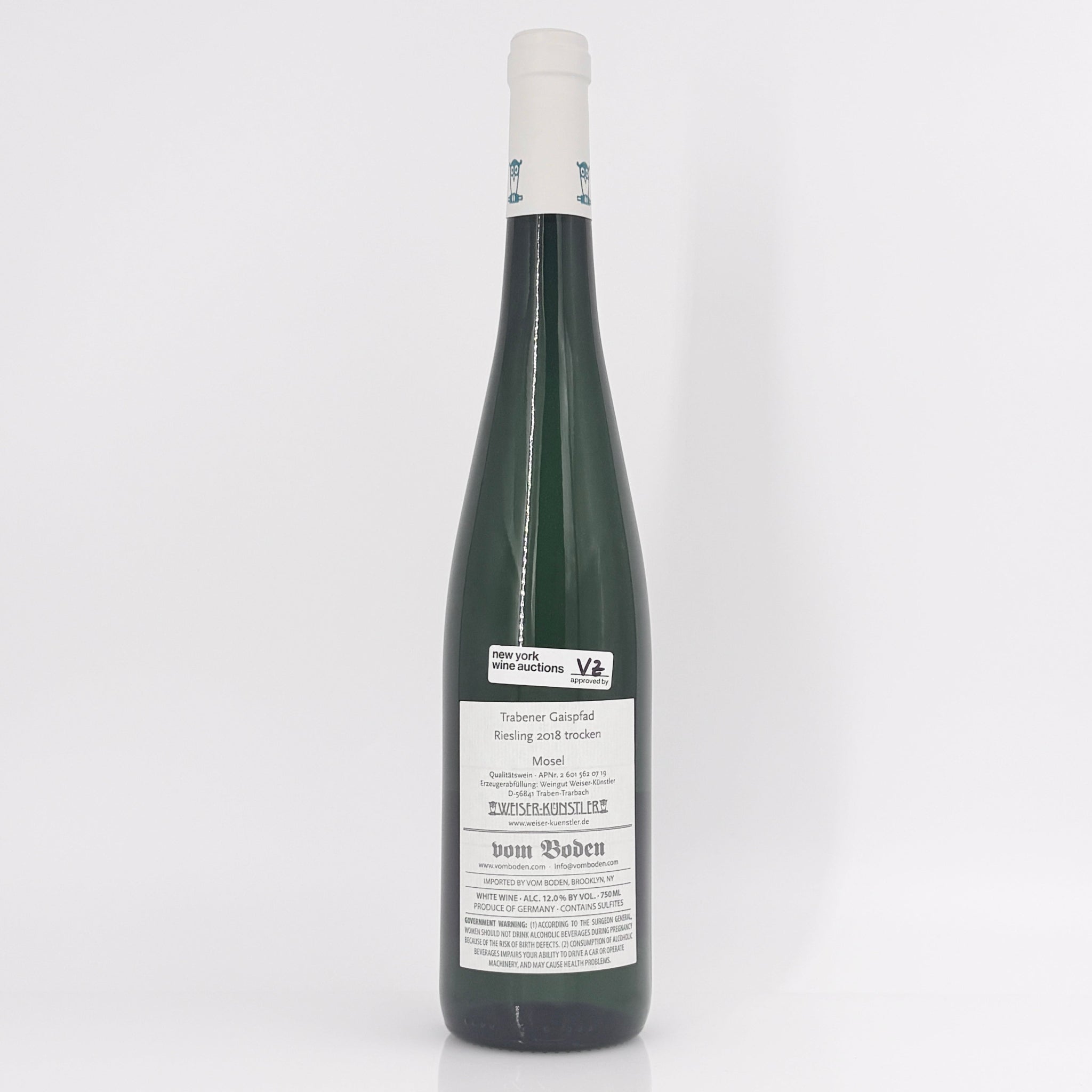 2018 Weiser-Kunstler Trabener Gaispfad Riesling Trocken, Mosel, Germany