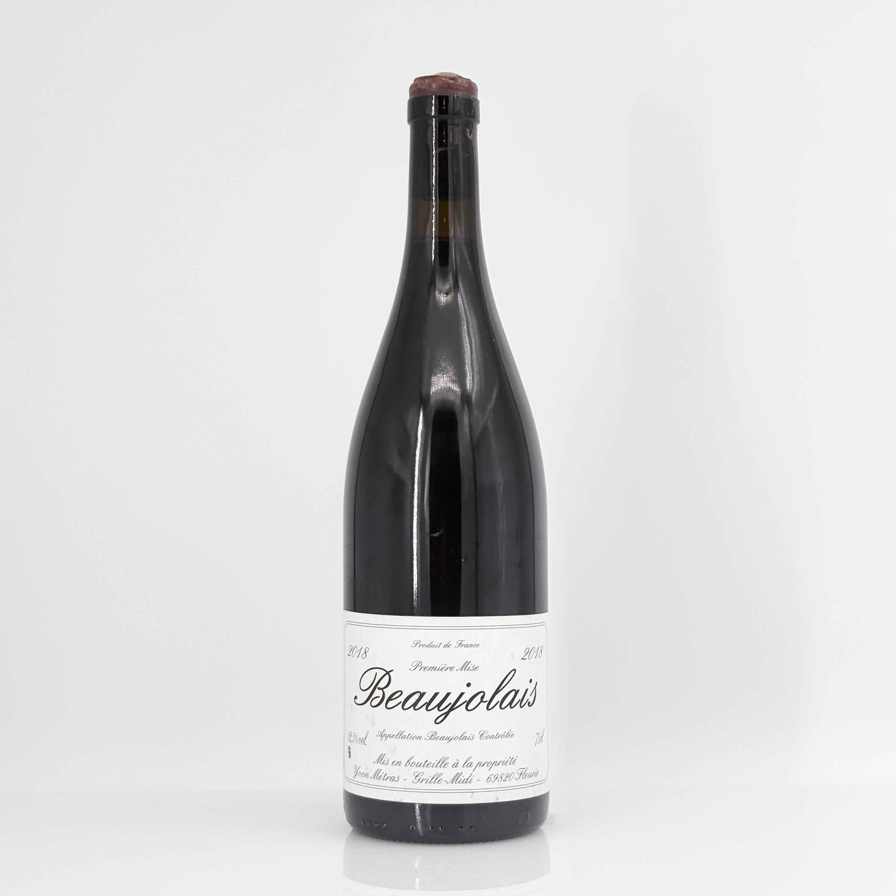 2018 Yvon Metras Beaujolais Premiere Mise, France