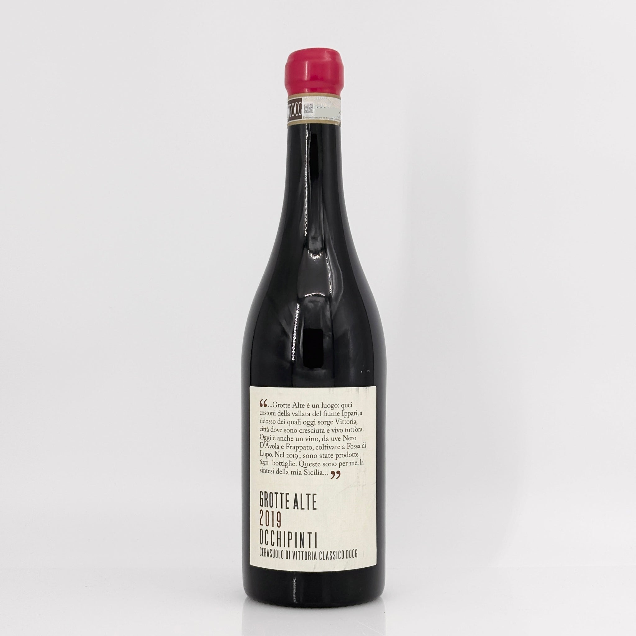 2019 Arianna Occhipinti 'Grotte Alte' Cerasuolo di Vittoria DOCG, Italy