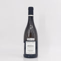 Wine bottle with a label on a white background
