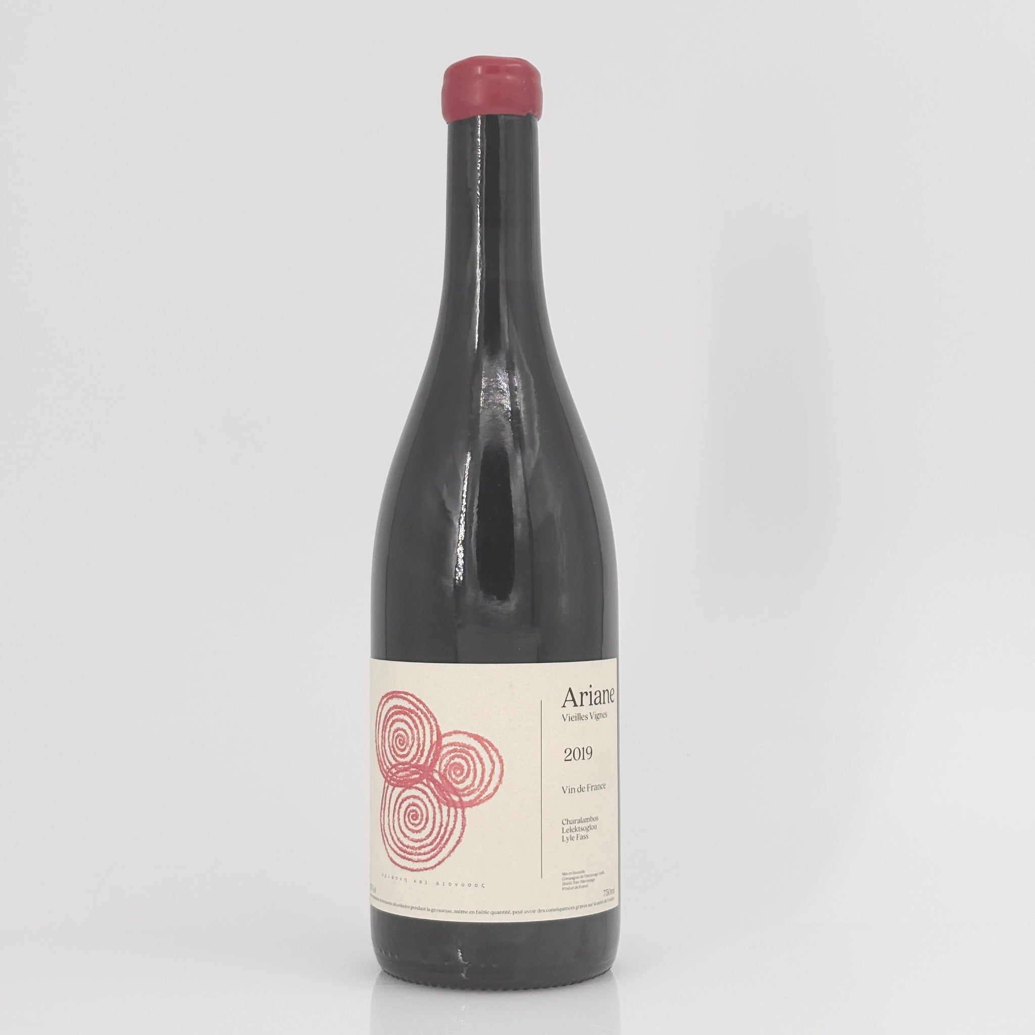 2019 Charalambos Lelektsoglou x Lyle Fass Côtes du Rhône Ariane Rhone, France