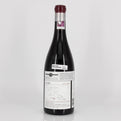 Wine bottle with a label on a white background