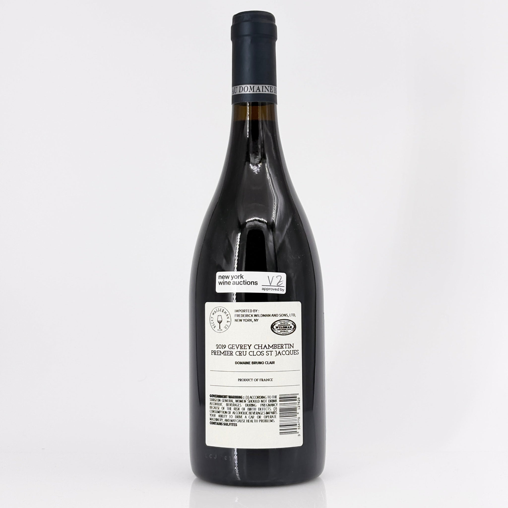 2019 Domaine Bruno Clair Clos-Saint-Jacques Gevrey-Chambertin Premier Cru, France