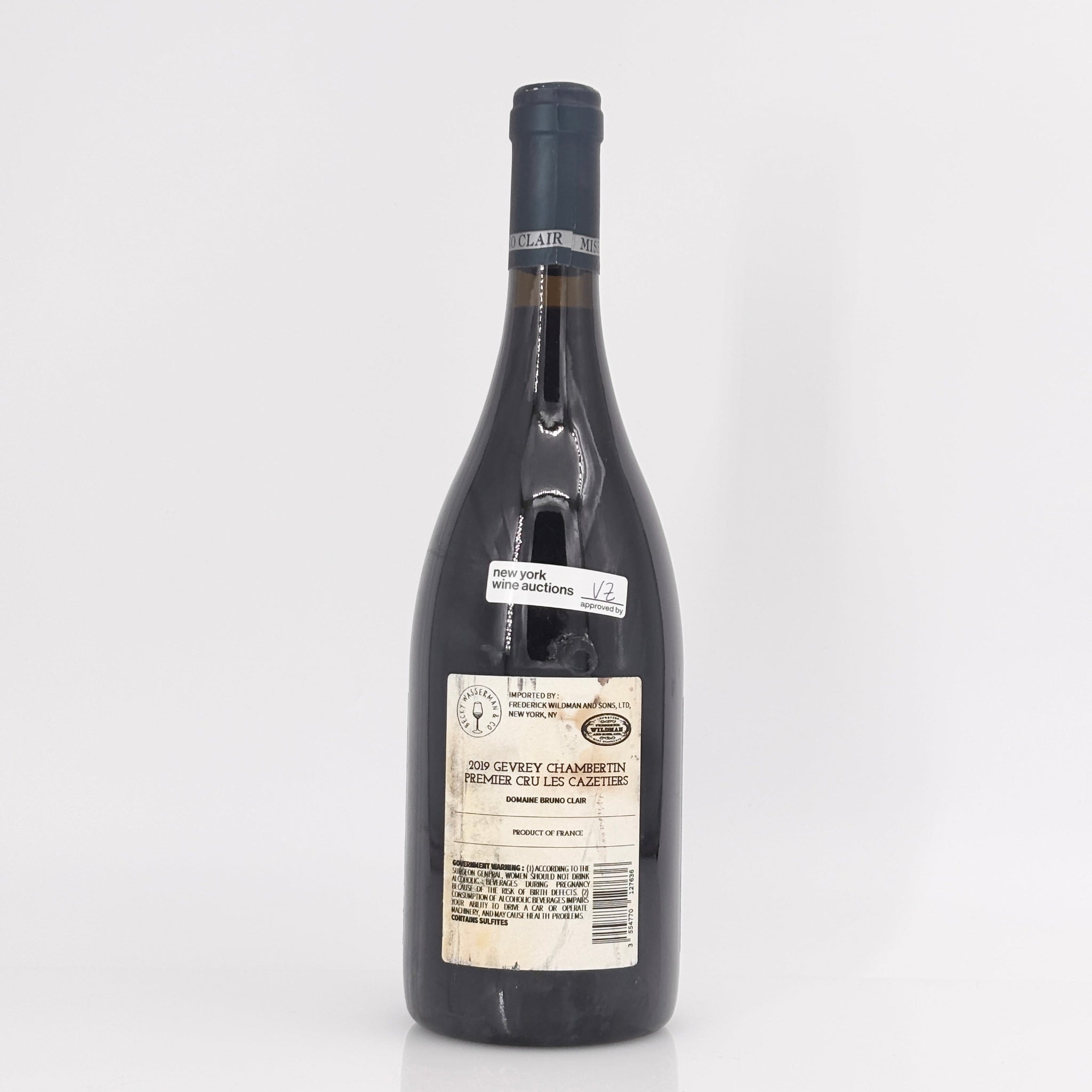 2019 Domaine Bruno Clair Les Cazetiers Gevrey-Chambertin Premier Cru, France