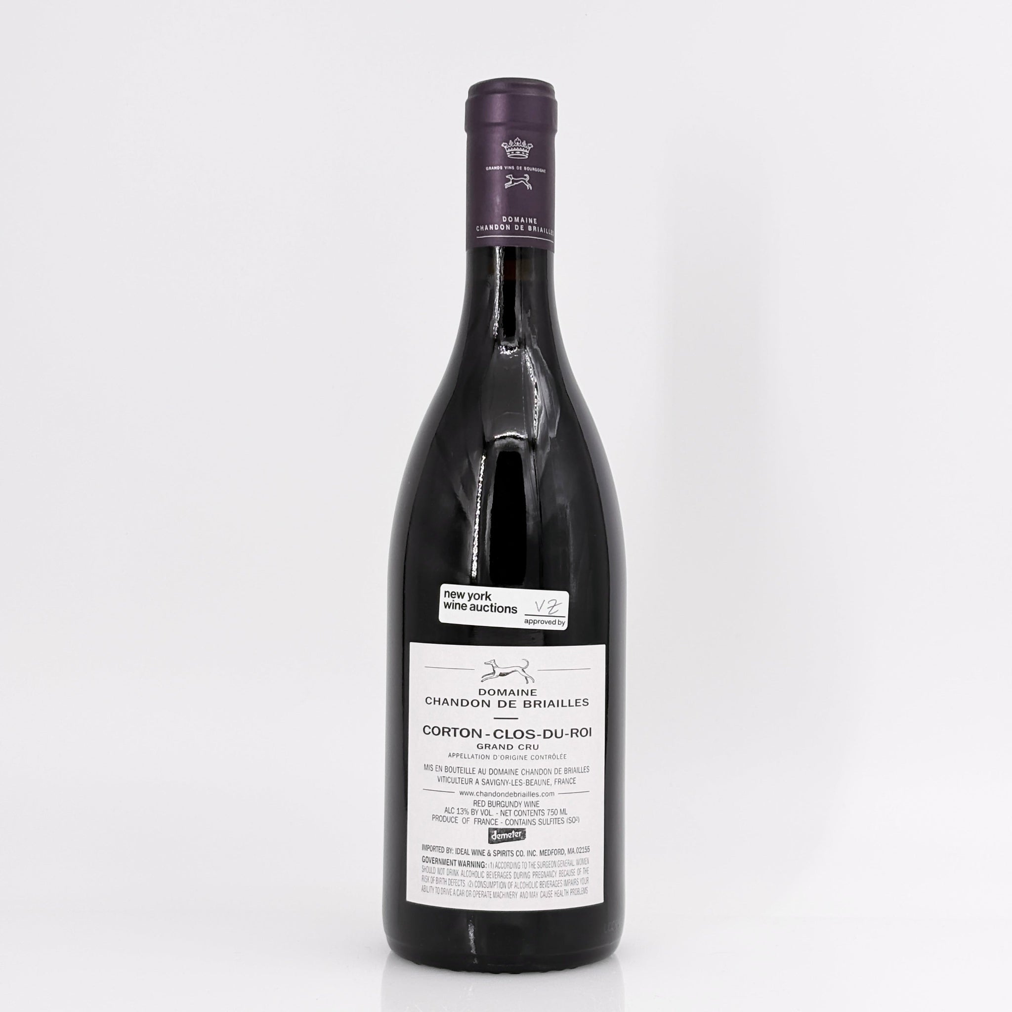 2019 Domaine Chandon de Briailles Corton Clos du Roi Grand Cru Cote de Beaune, France