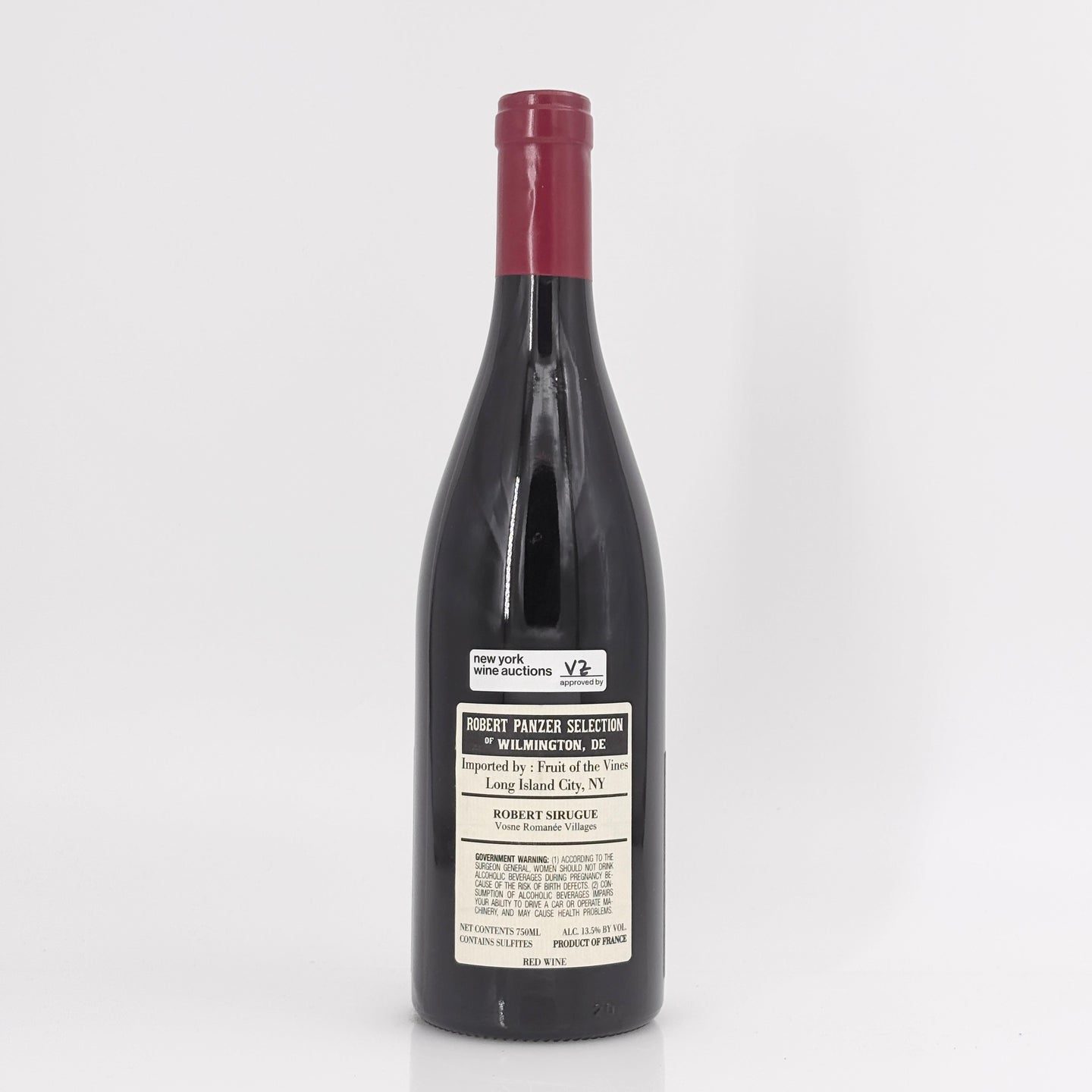2019 Domaine Robert Sirugue Vosne-Romanee Cote de Nuits, France