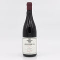 Wine bottle labeled 'Chambertin' on a white background