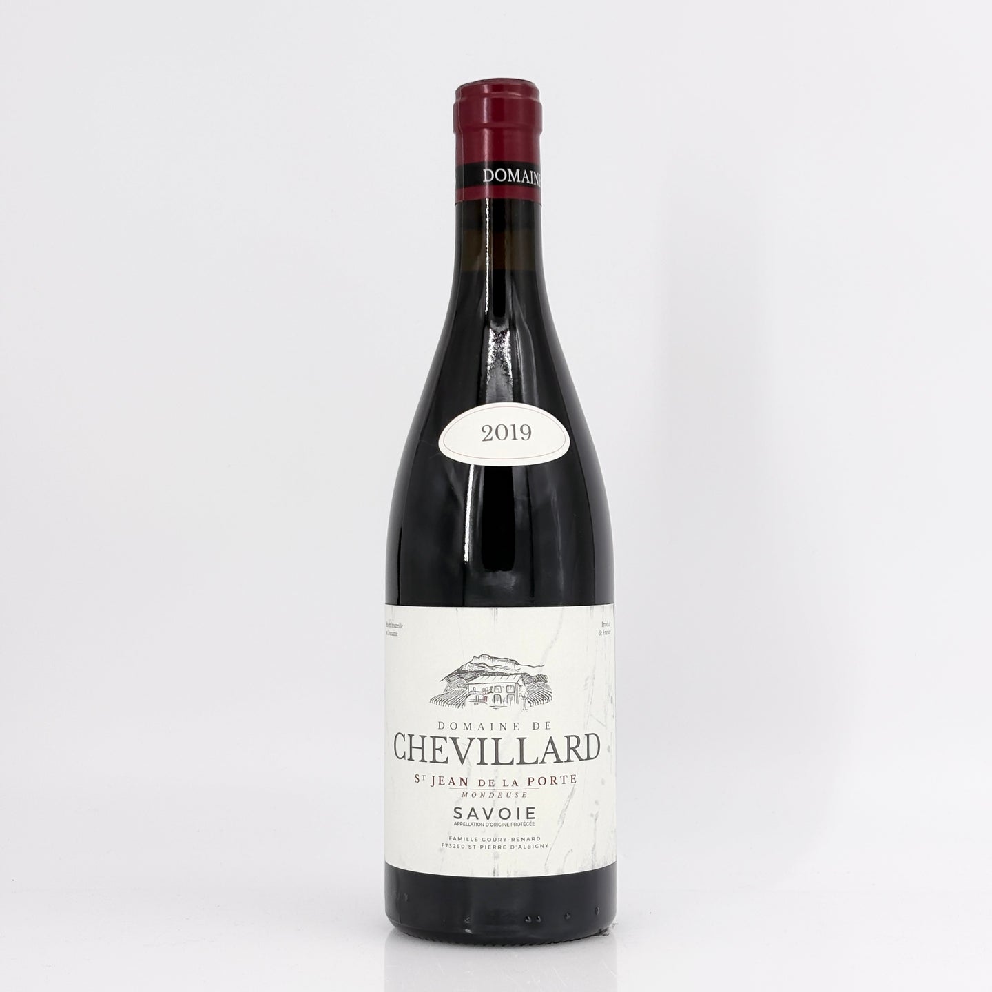 2019 Domaine de Chevillard Savoie Saint-Jean-de-la-Porte Mondeuse, Vin de Savoie, France