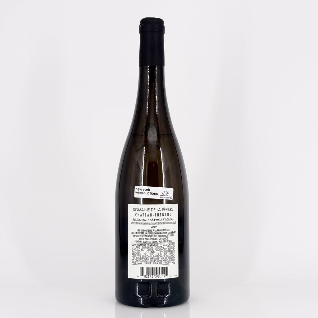 Bottle of wine on a white background