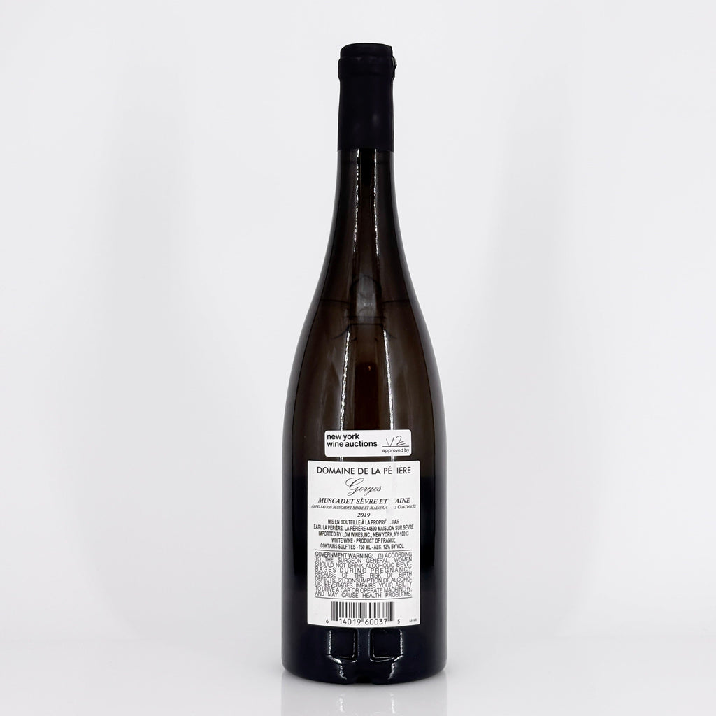 Bottle of wine on a white background