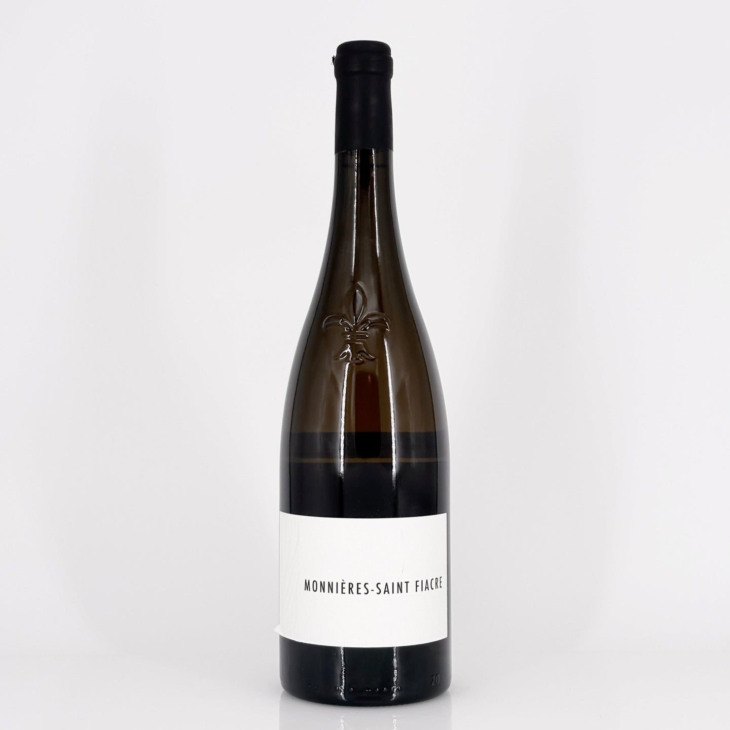 Bottle of wine on a white background