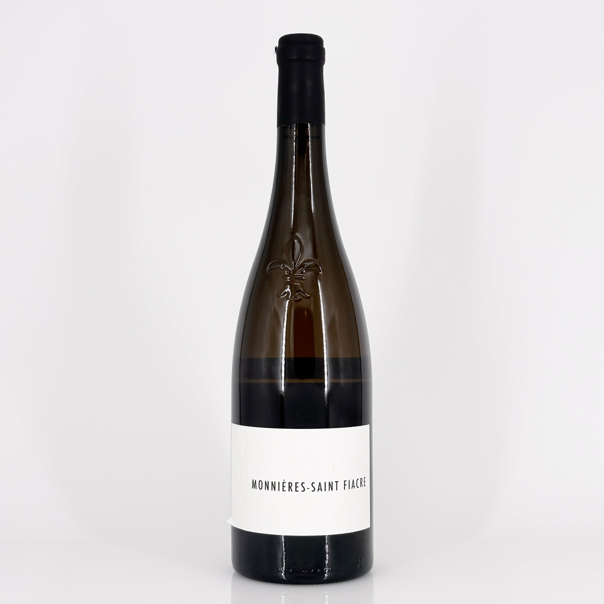 Bottle of wine on a white background