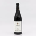 Wine bottle with 'Cornas' label on a white background