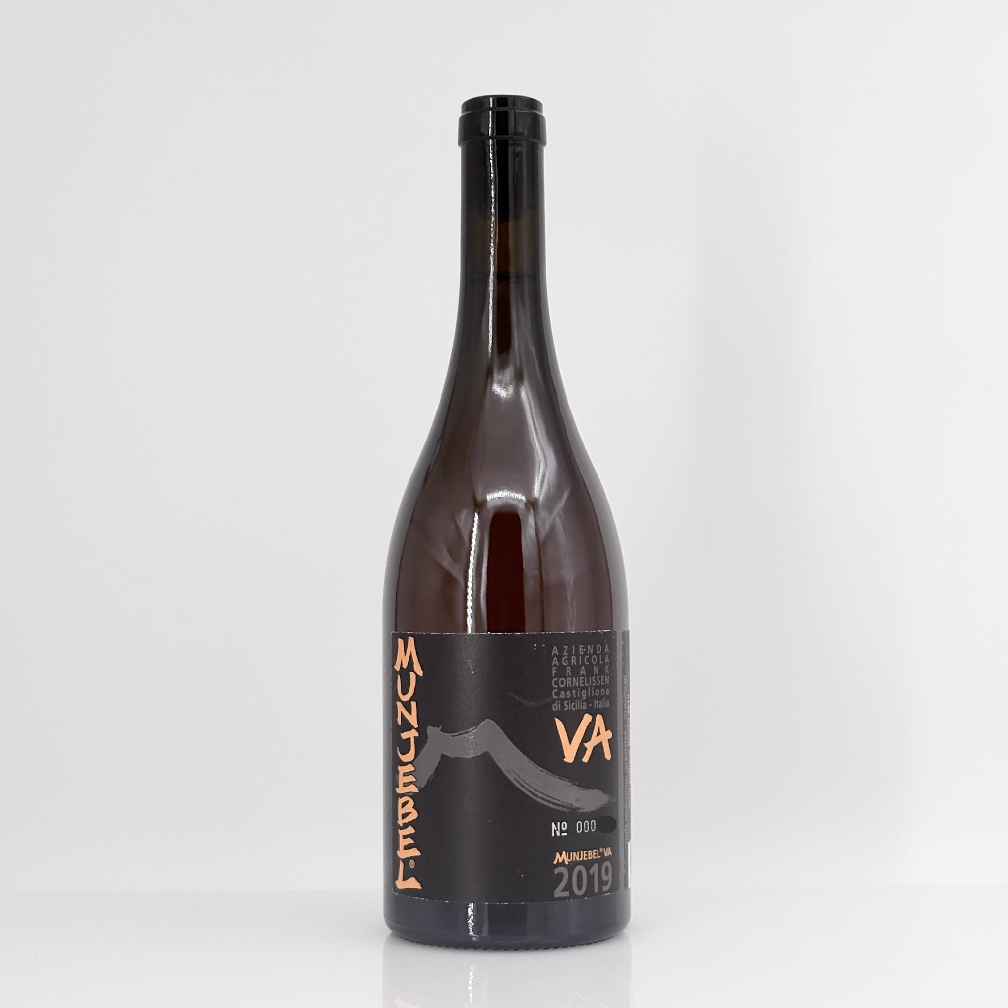 2019 Frank Cornelissen 'Munjebel VA' Terre Siciliane Bianco IGT, Sicily, Italy