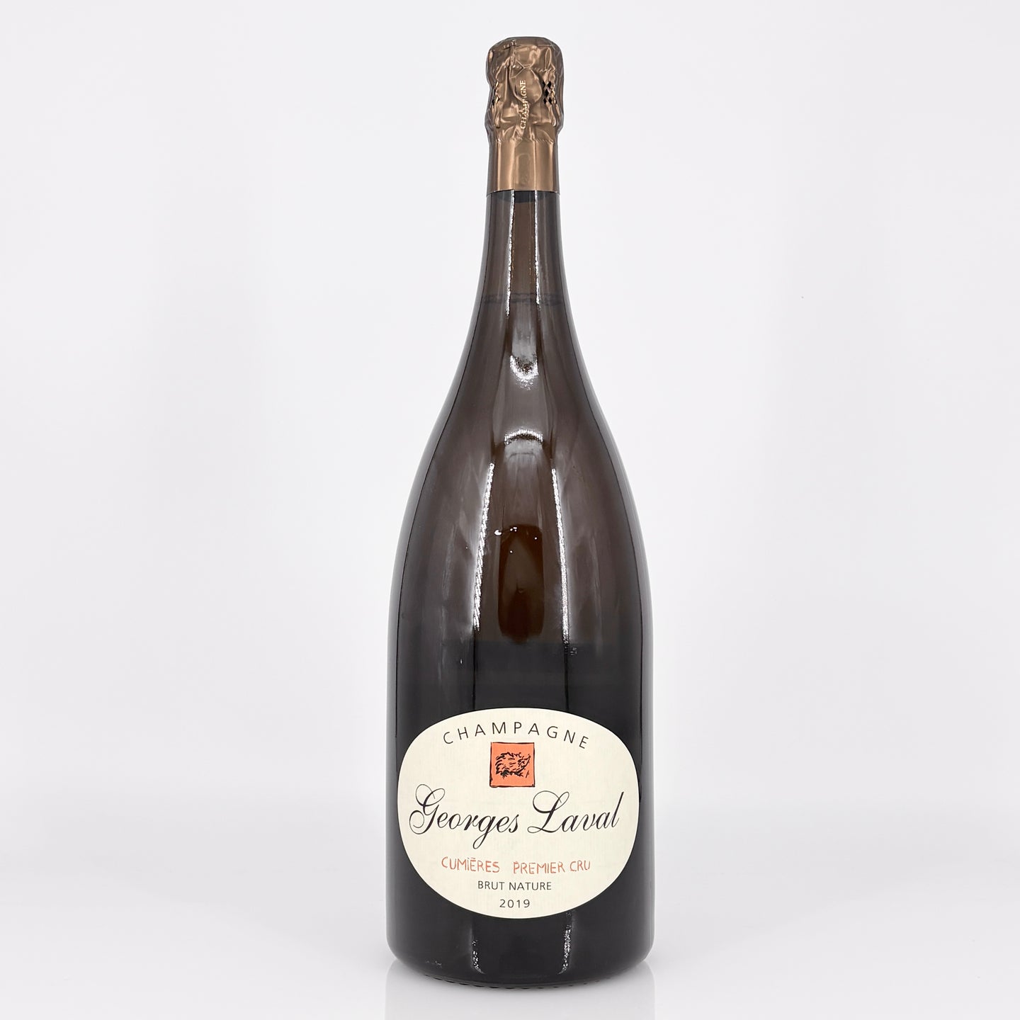 2019 Georges Laval Cumieres Premier Cru Brut Nature 1.5L Magnum Champagne, France