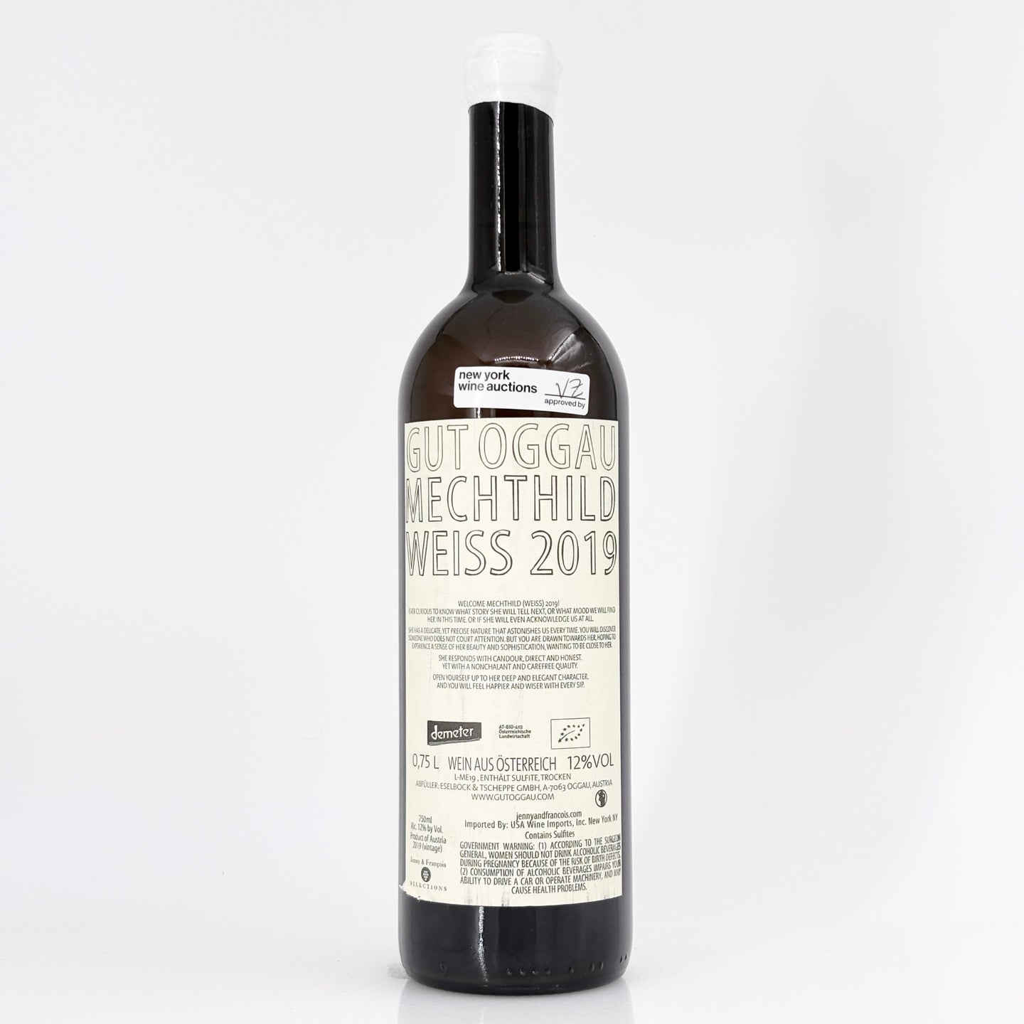 2019 Gut Oggau Mechthild Weiss, Burgenland, Austria