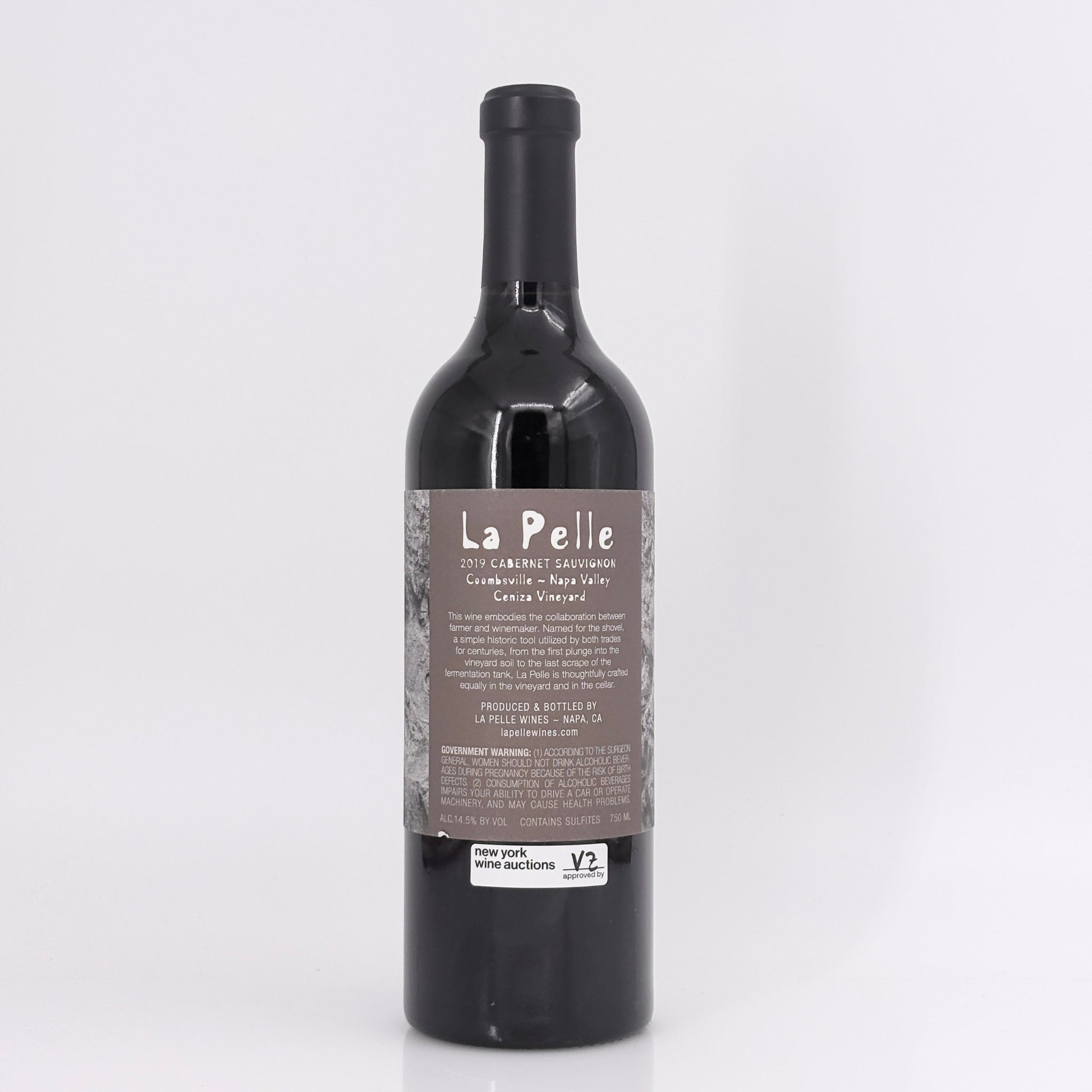 2019 La Pelle Ceniza Vineyard Cabernet Sauvignon Coombsville, USA