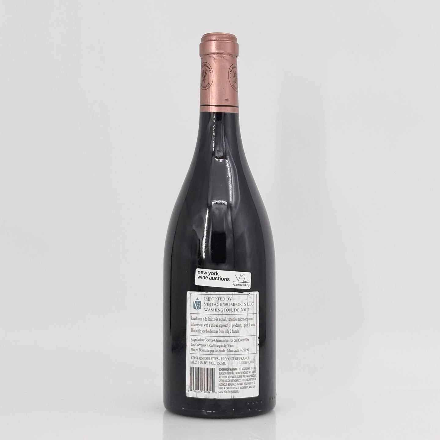 2019 Les Parcellaires de Saulx Les Corbeaux Gevrey-Chambertin Premier Cru, France