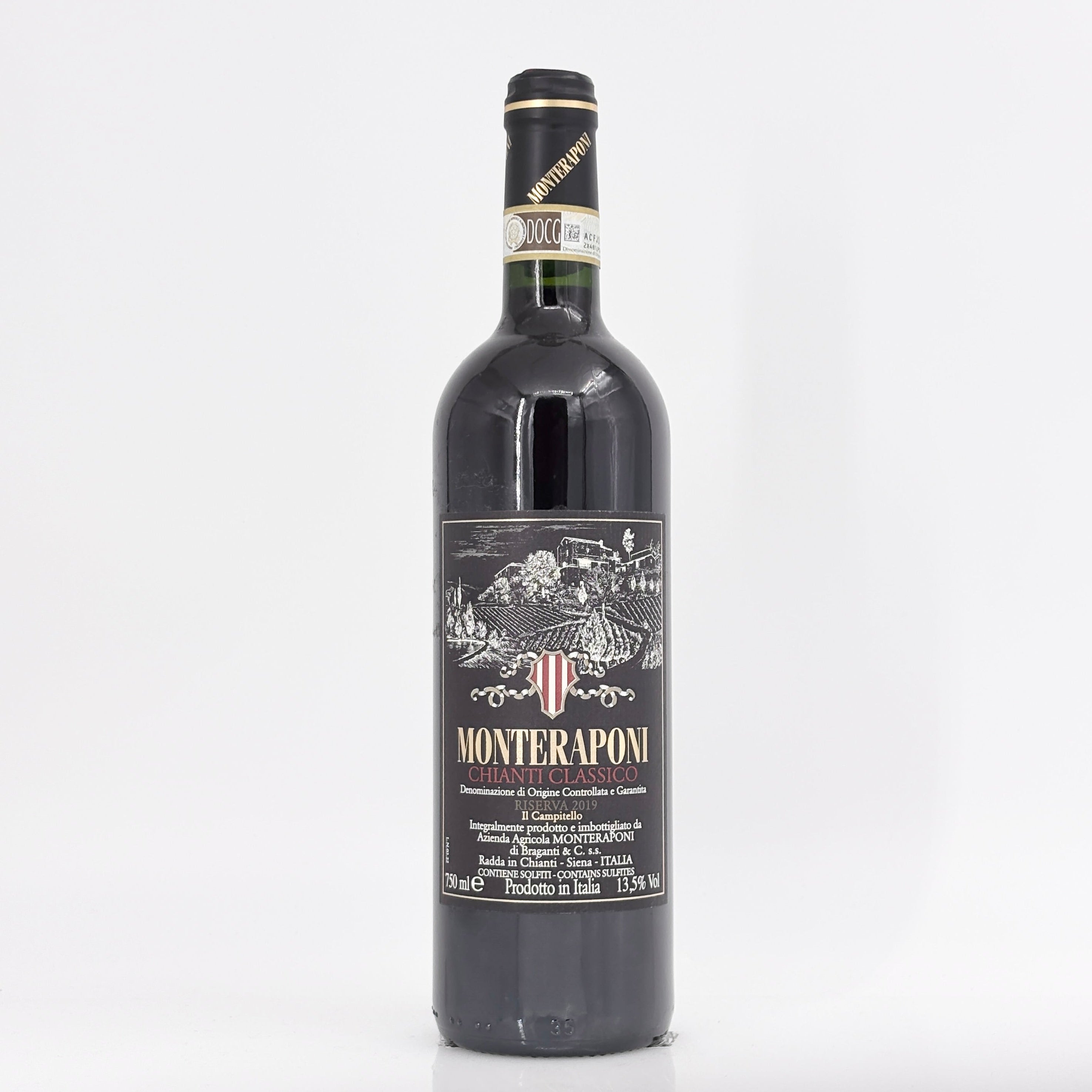 2019 Monteraponi Il Campitello Riserva, Chianti Classico DOCG, Italy