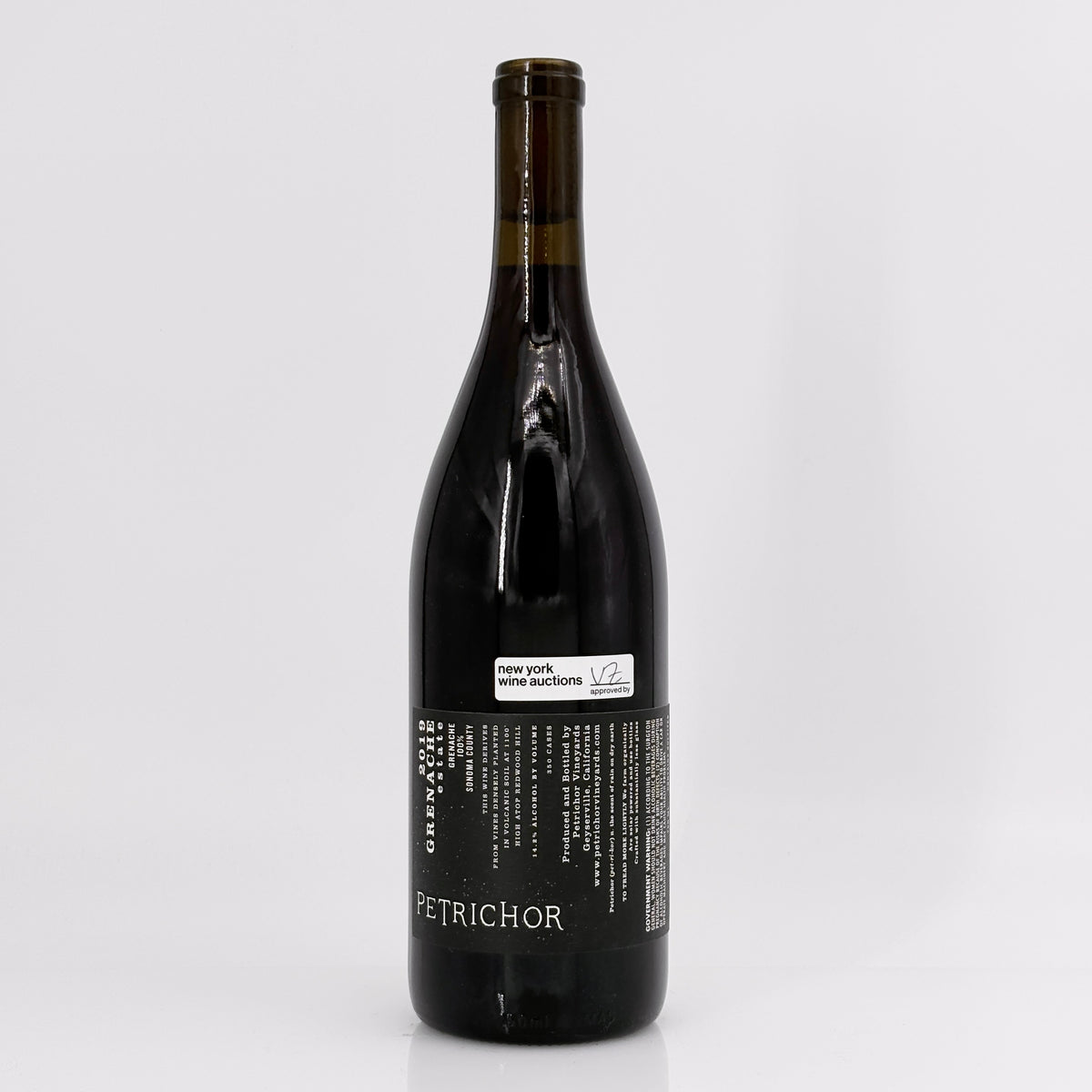 2019 Petrichor Vineyards Grenache, Fountaingrove District, USA