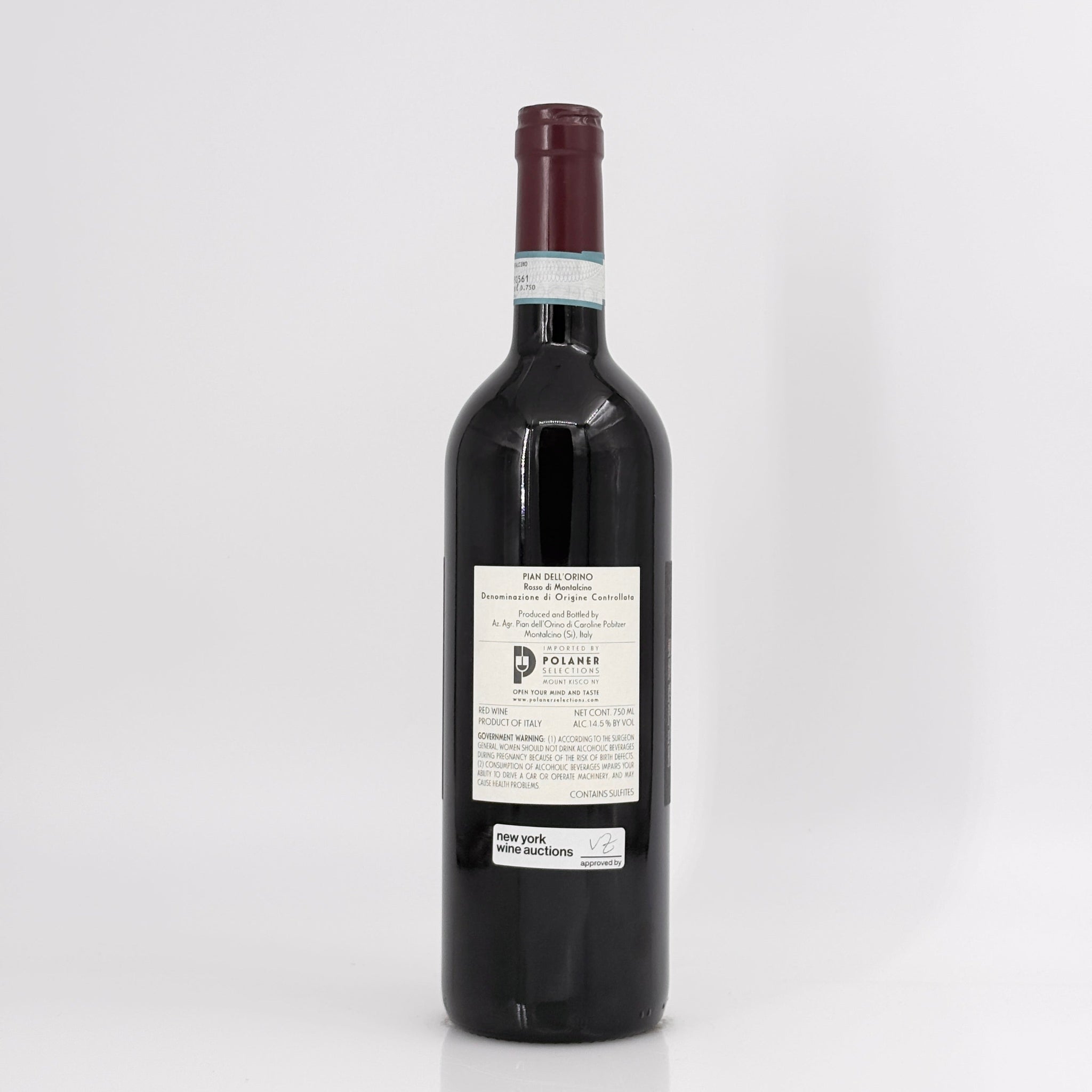 2019 Pian dell'Orino Rosso di Montalcino Tuscany, Italy (Lot 8/4)