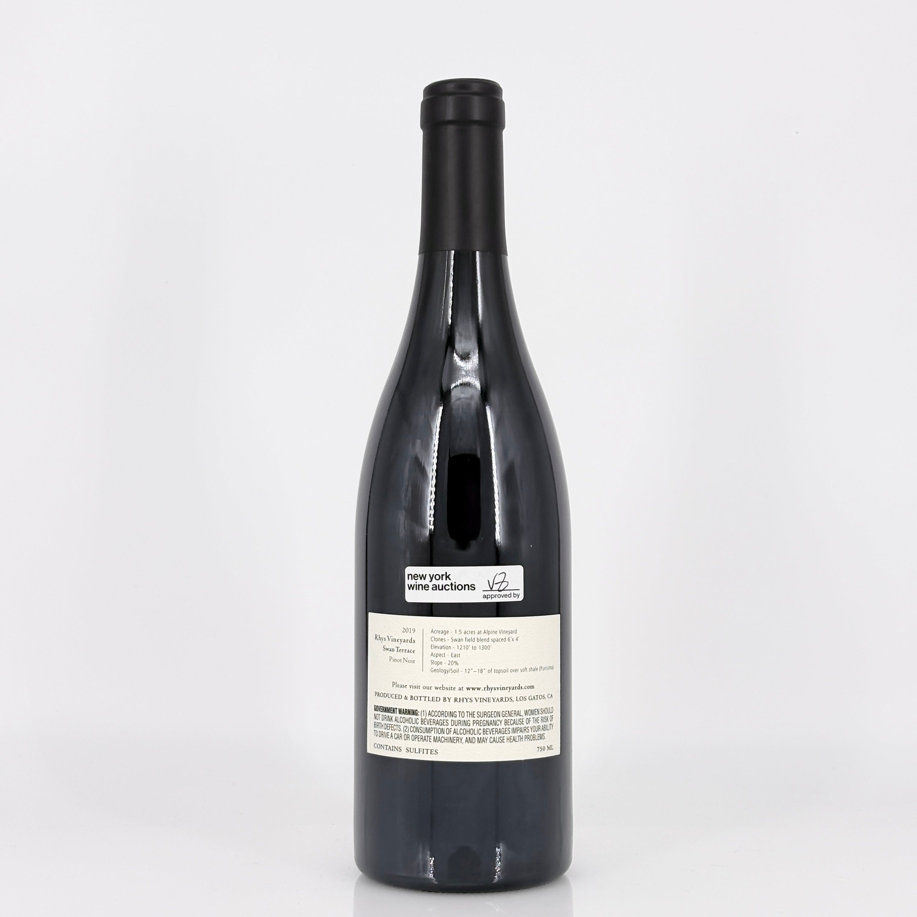 2019 Rhys Vineyards Alpine Vineyard Swan Terrace Pinot Noir Santa Cruz Mountains, USA