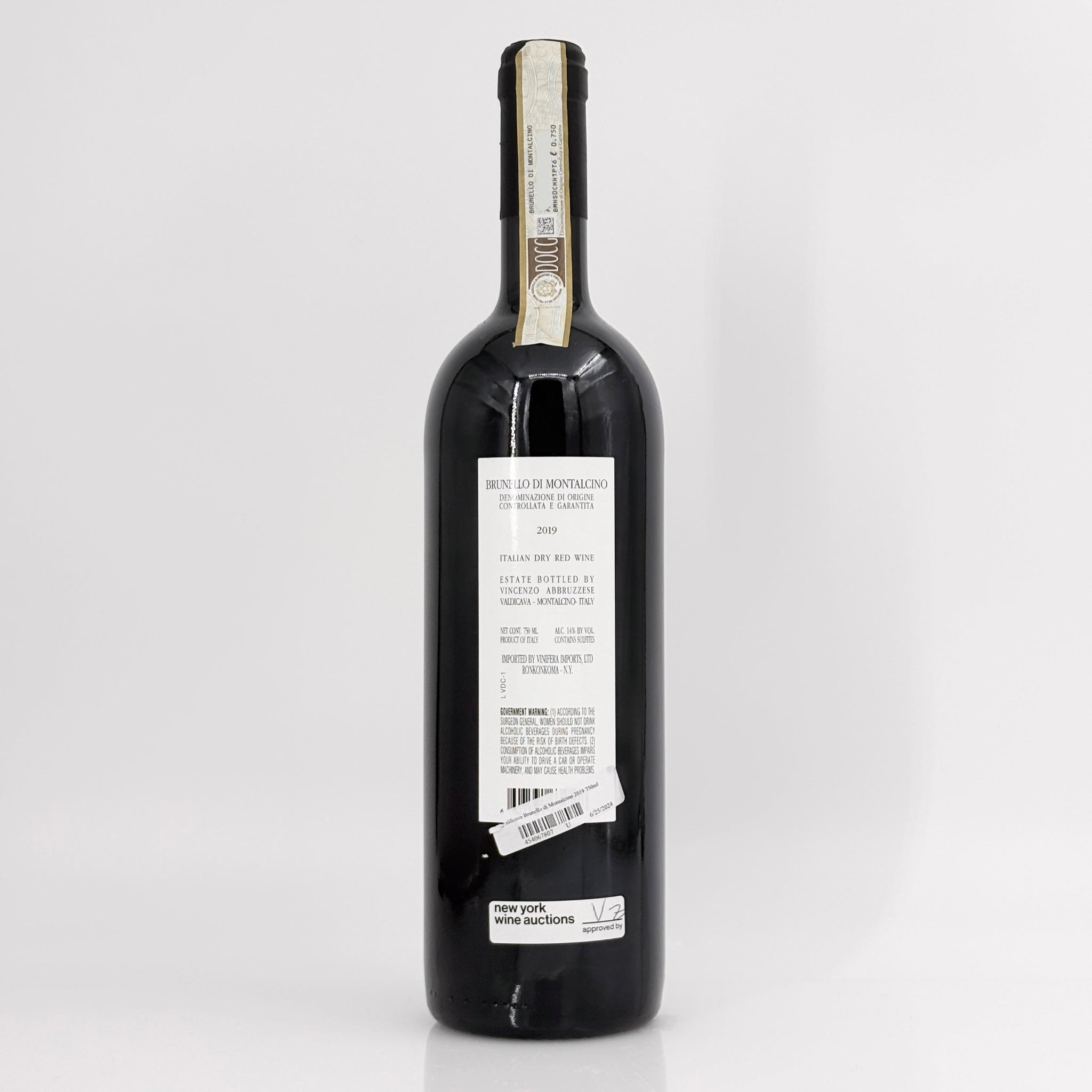2019 Valdicava Brunello di Montalcino DOCG Tuscany, Italy (Lot 2)