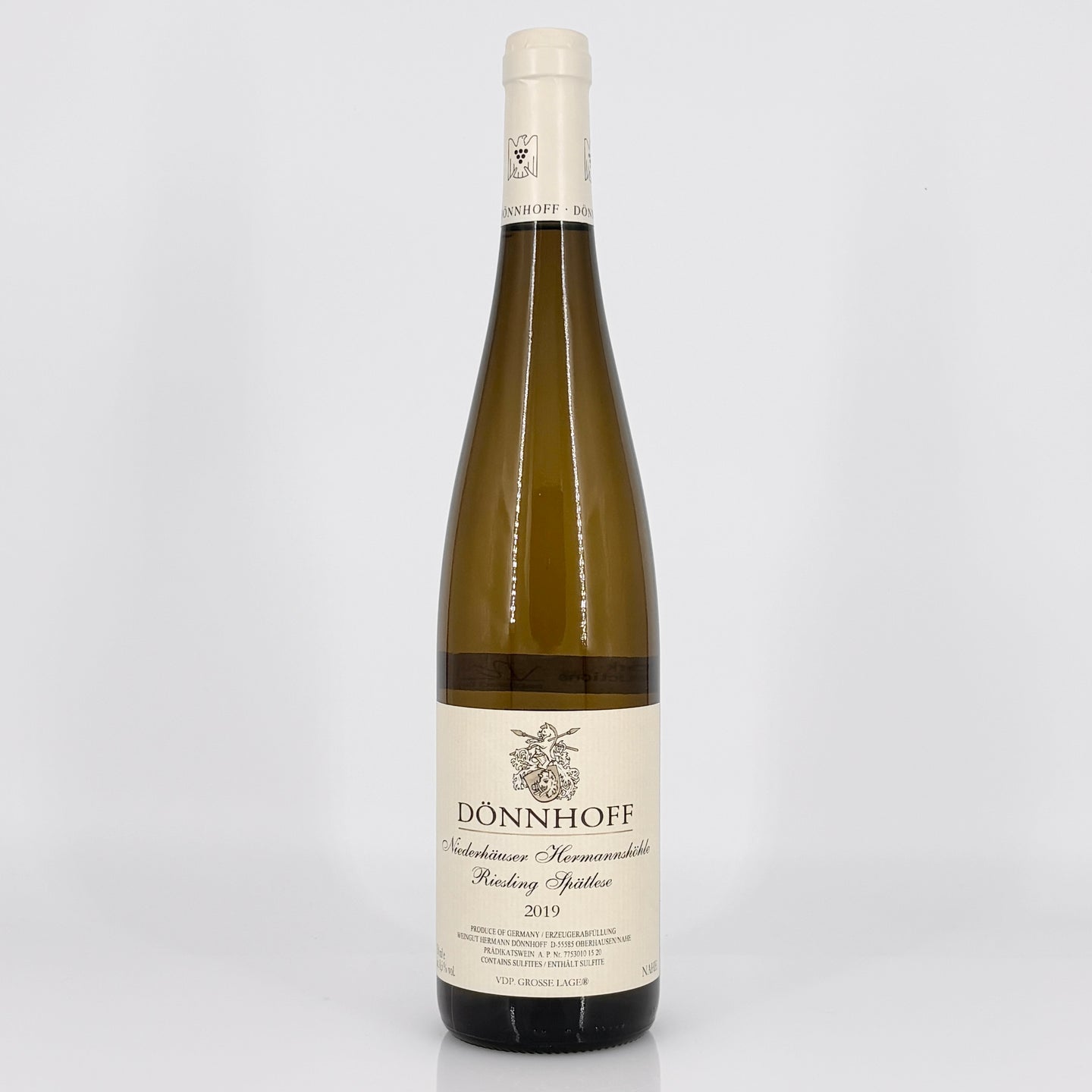 2019 Weingut Donnhoff Niederhauser Hermannshohle Riesling Spatlese Nahe, Germany