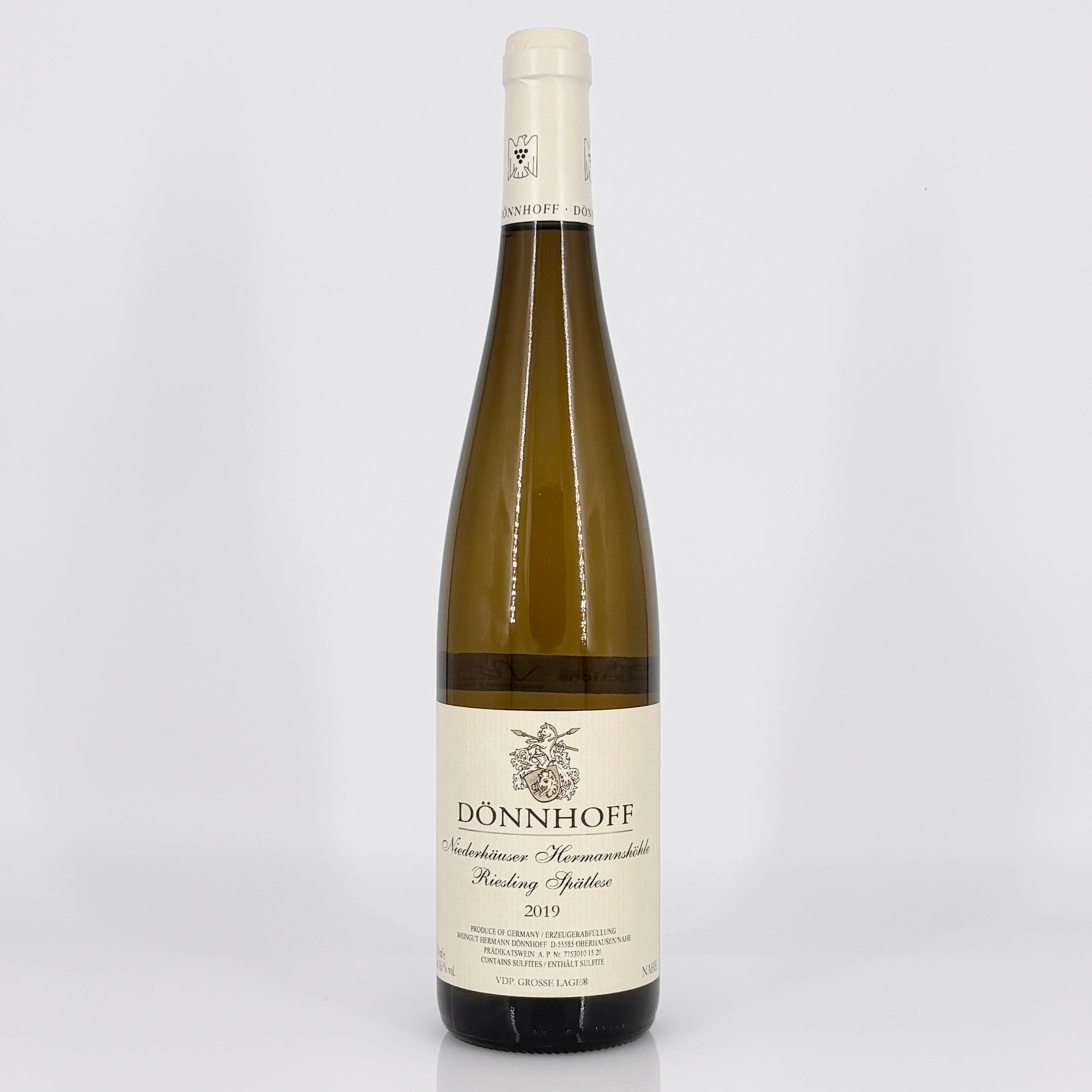 2019 Weingut Donnhoff Niederhauser Hermannshohle Riesling Spatlese Nahe, Germany