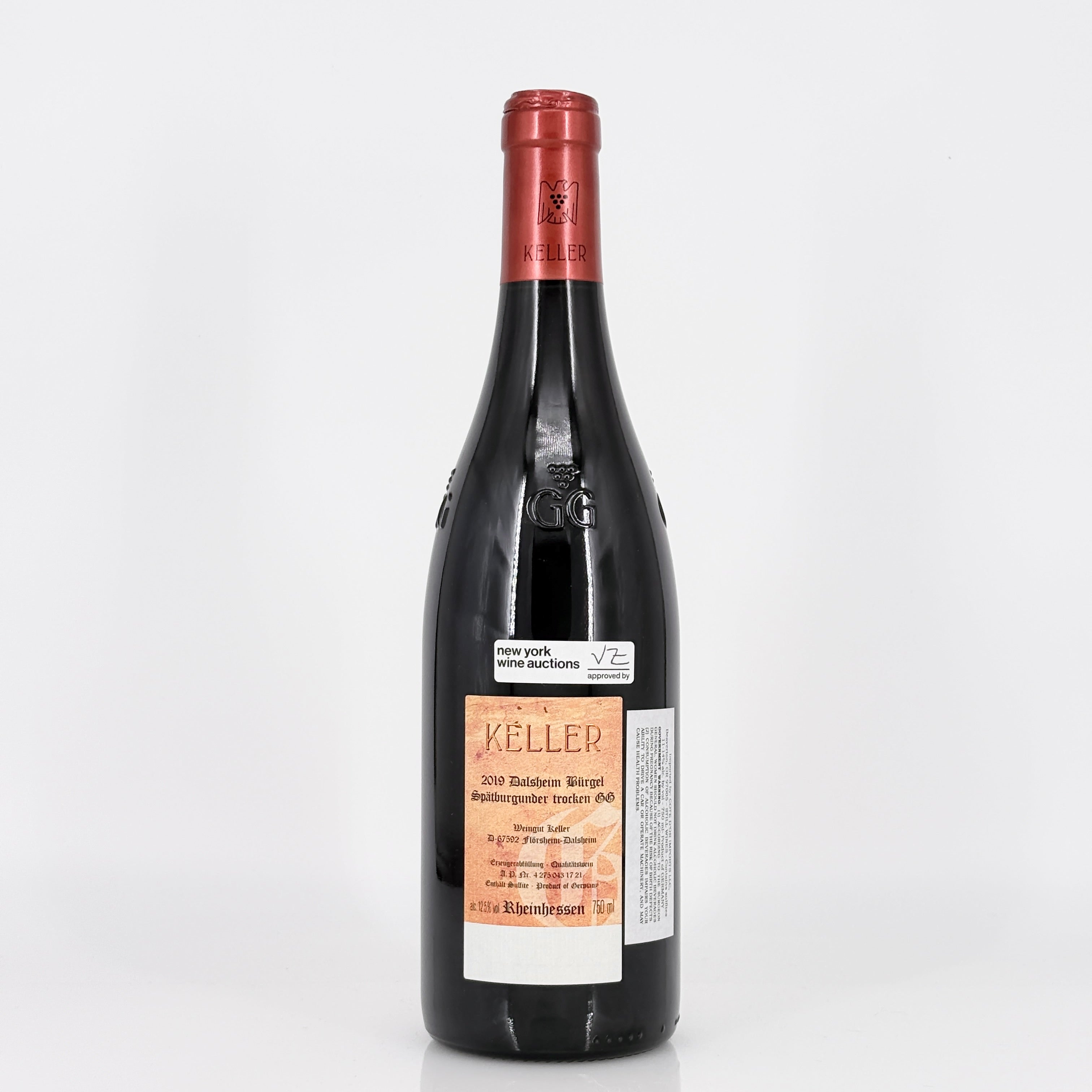 2019 Weingut Keller Dalsheimer Burgel Spatburgunder Grosses Gewachs Rheinhessen, Germany