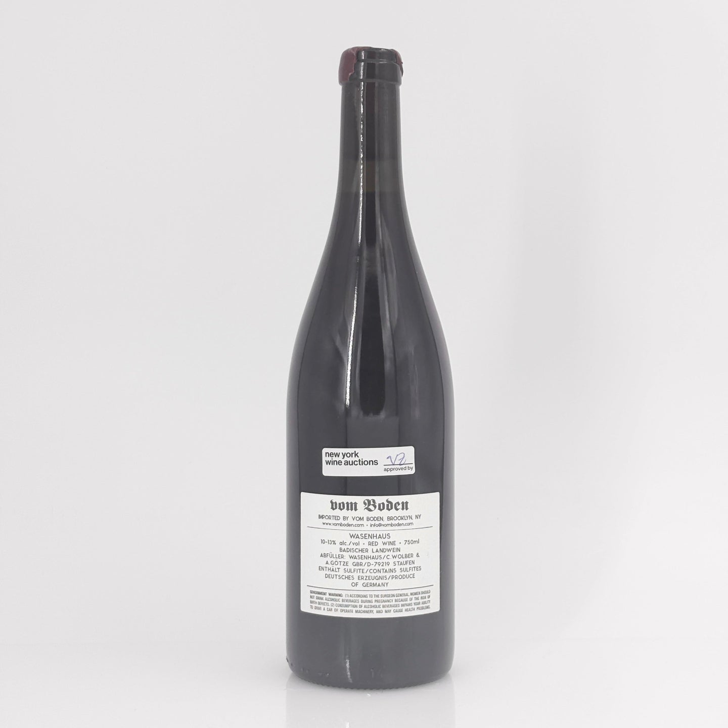 2019 Weingut Wasenhaus Spatburgunder Mohlin Baden, Germany