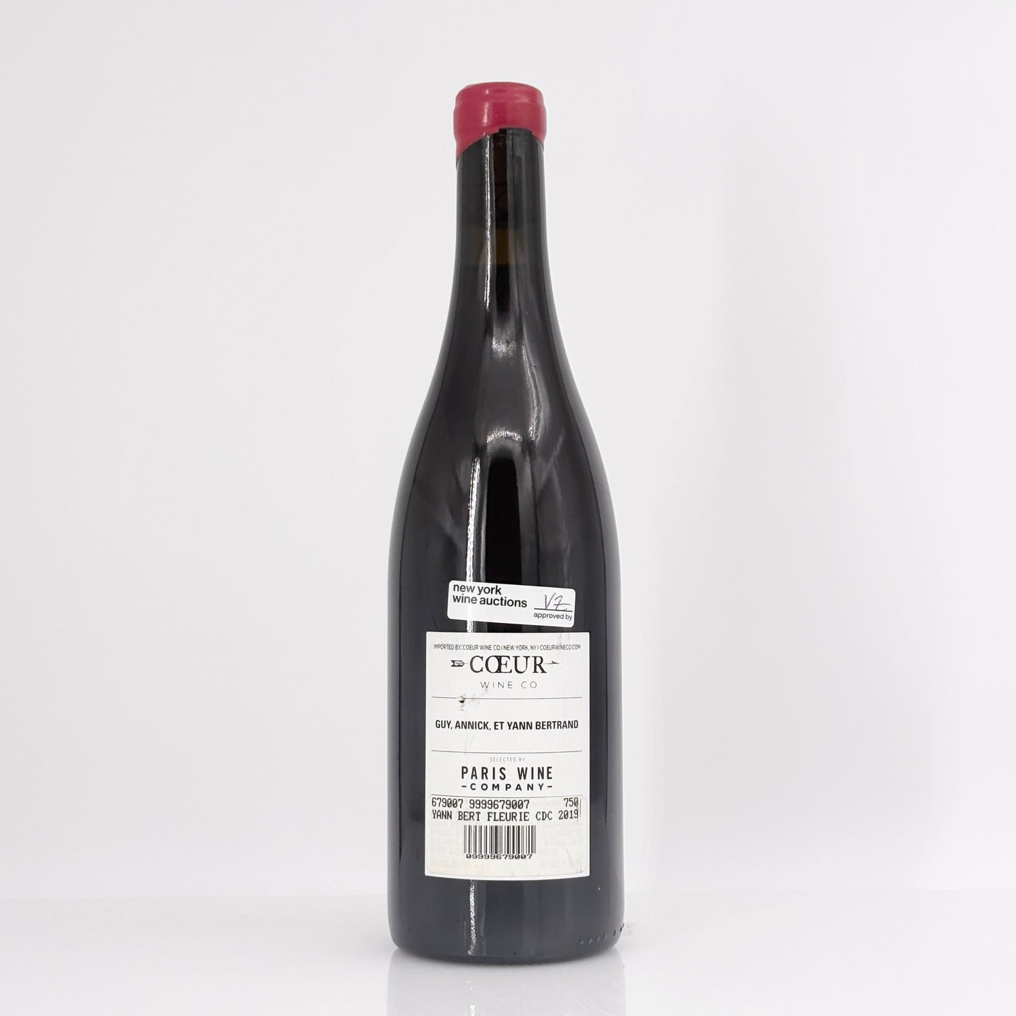 2019 Yann Bertrand Fleurie 'Cuvee du Chaos' Beaujolais, France