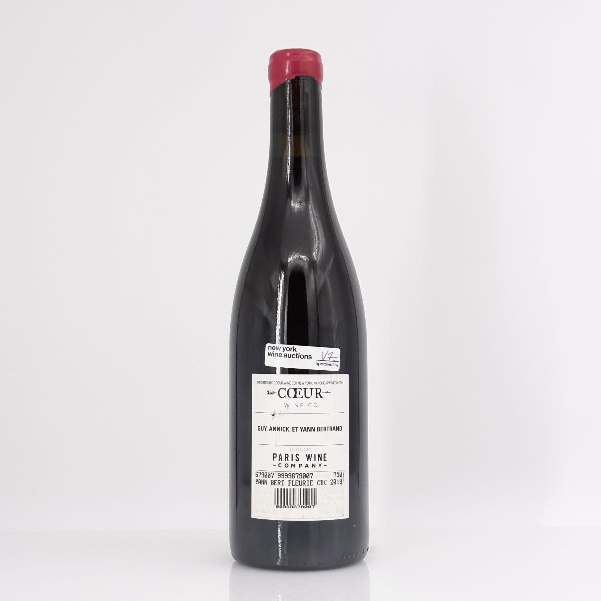 2019 Yann Bertrand Fleurie 'Cuvee du Chaos' Beaujolais, France