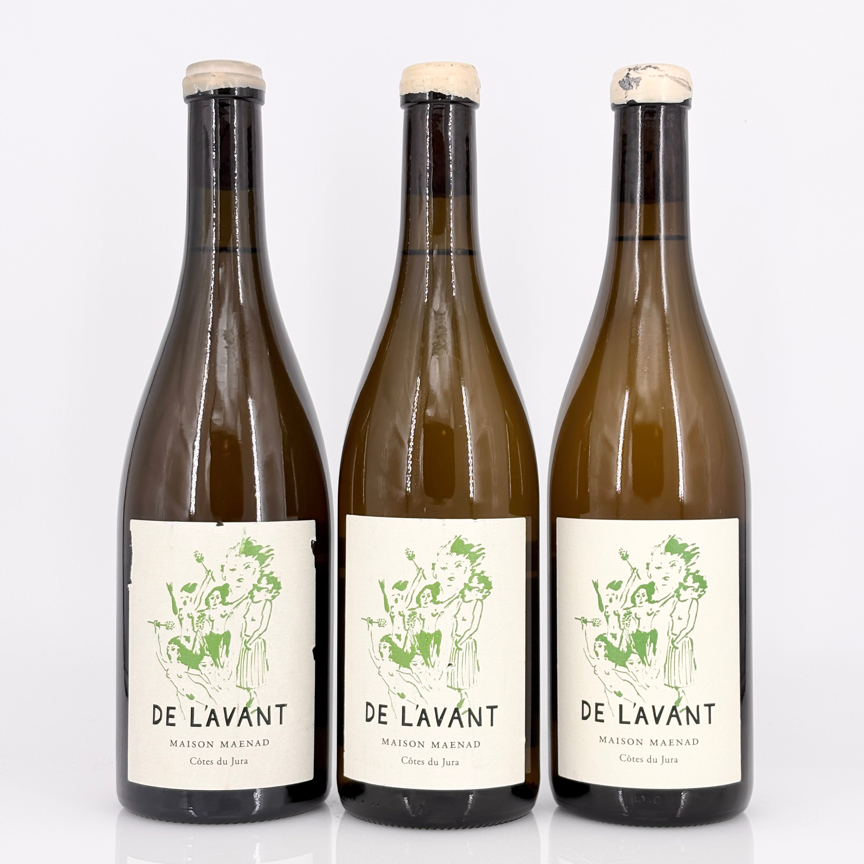 2020-2022 Maison Maenad Cotes du Jura 'De l'Avant' Chardonnay France [3-bottle Vertical]