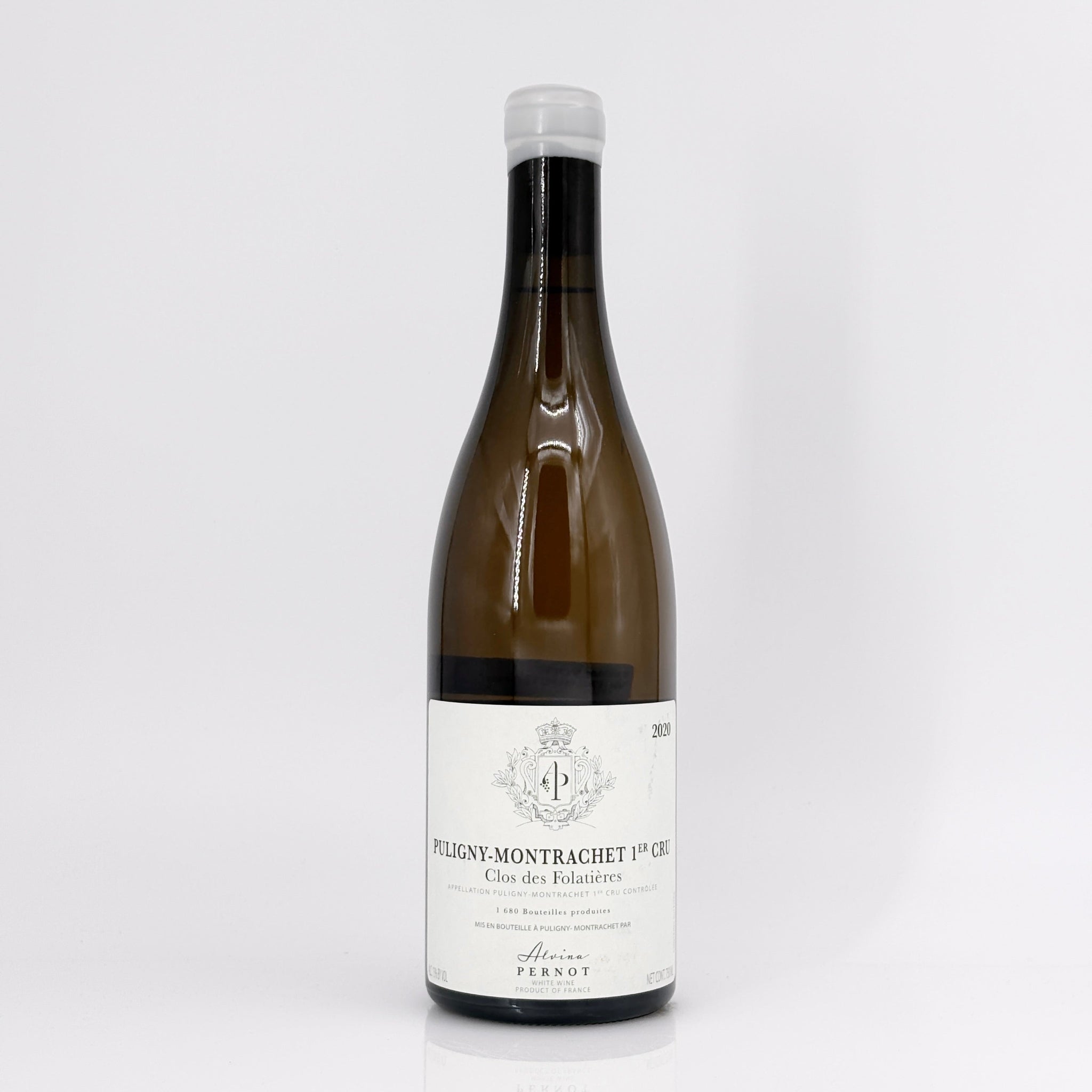 2020 Alvina Pernot Les Folatieres Puligny-Montrachet Premier Cru, France