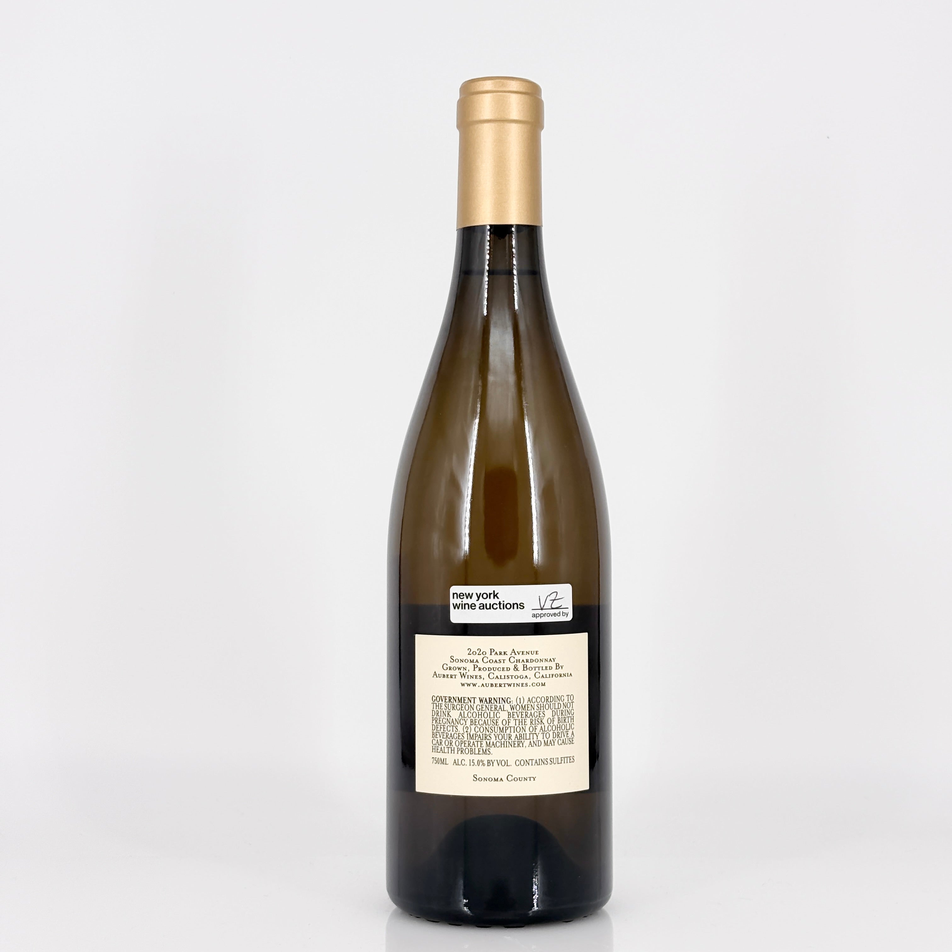 2020 Aubert Wines Park Avenue Chardonnay Sonoma Coast, USA