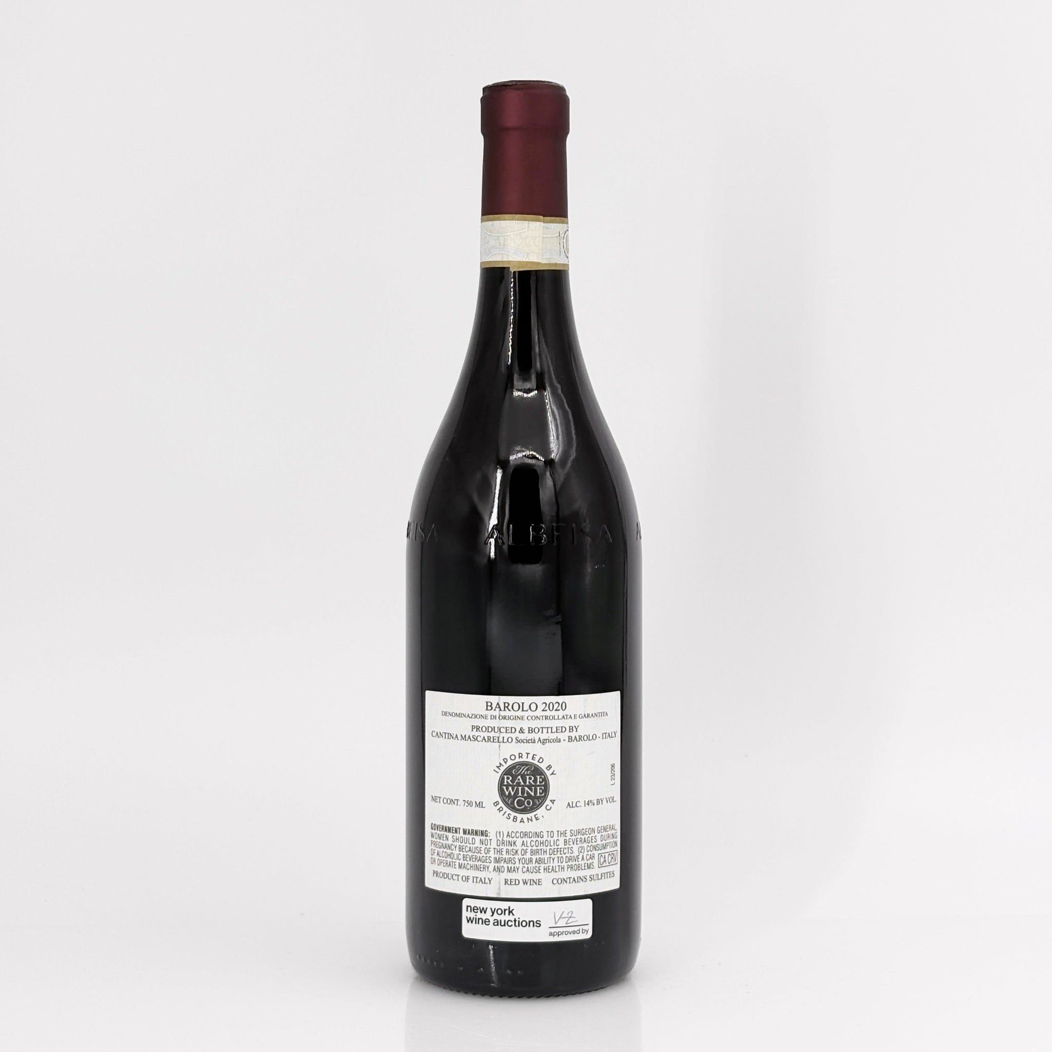 2020 Bartolo Mascarello Barolo, Piedmont, Italy