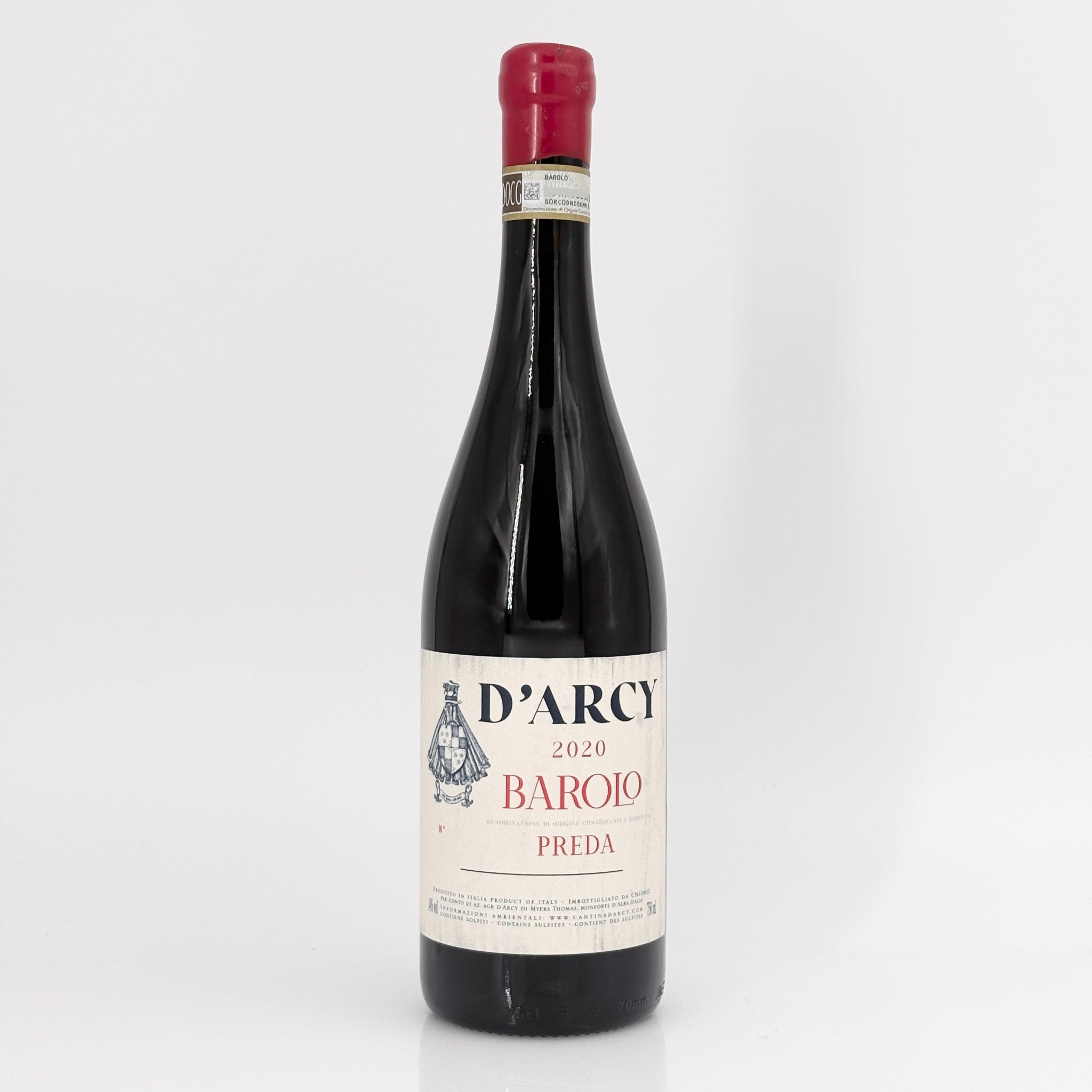 2020 Cantina D'Arcy Preda, Barolo DOCG, Italy