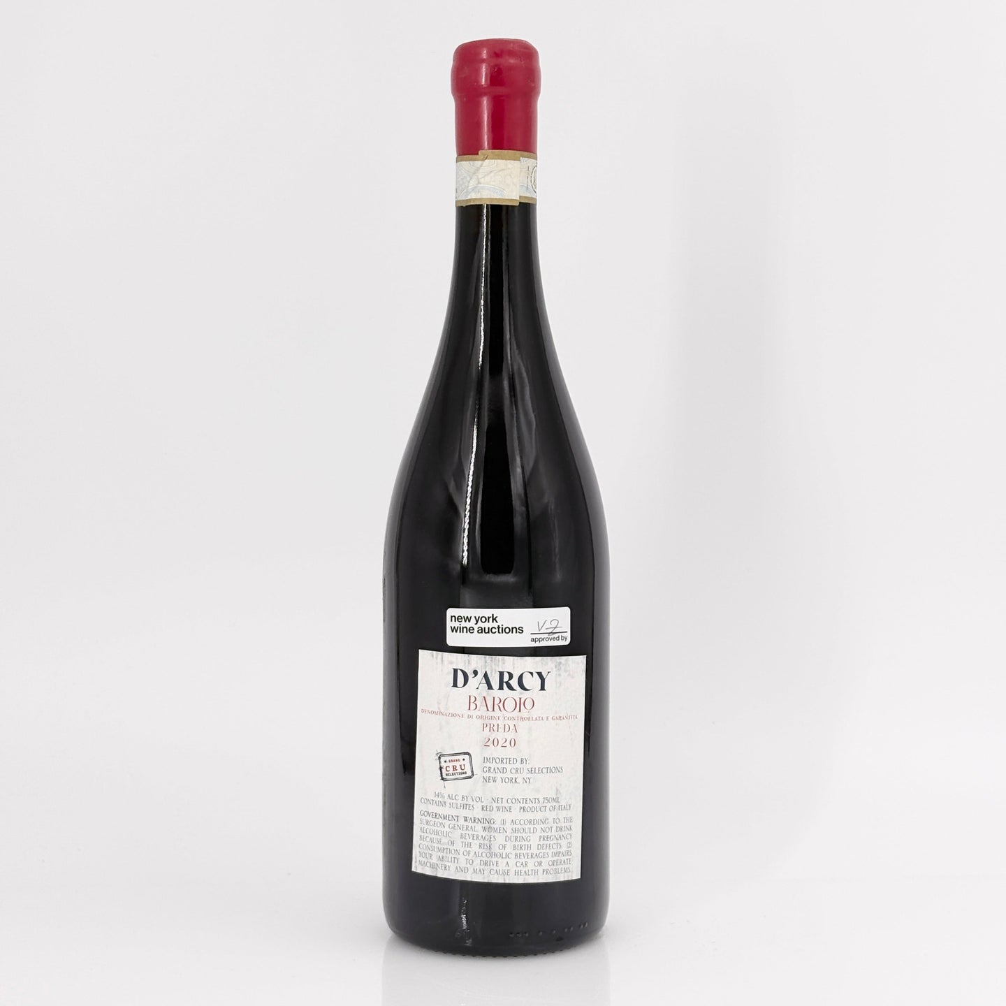 2020 Cantina D'Arcy Preda, Barolo DOCG, Italy