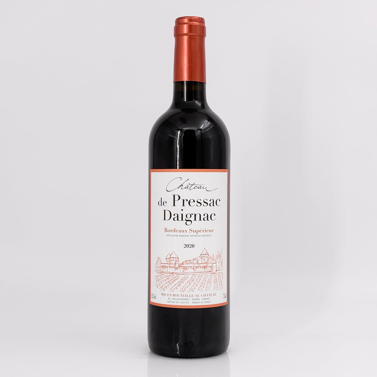 2020 Château de Pressac Daignac Bordeaux Superieur, France