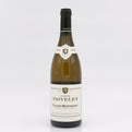 Wine bottle with 'Joseph Faiveley' label on a white background